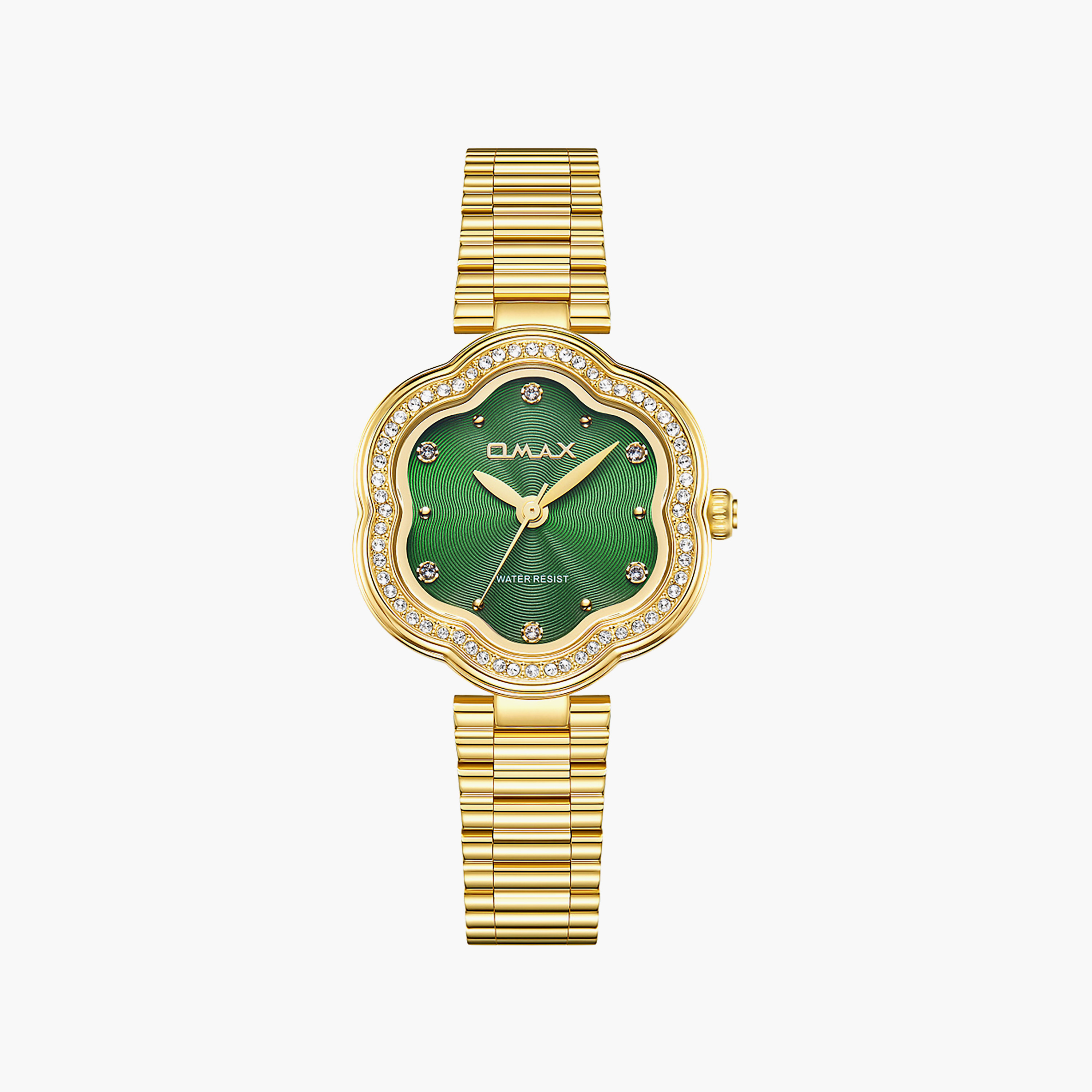 OMAX Women's Analog Asymmetric 32 MM Metal Clasp Watch | SQ-CS016GD1S3-women-watchesandjewellery-watches-image-1