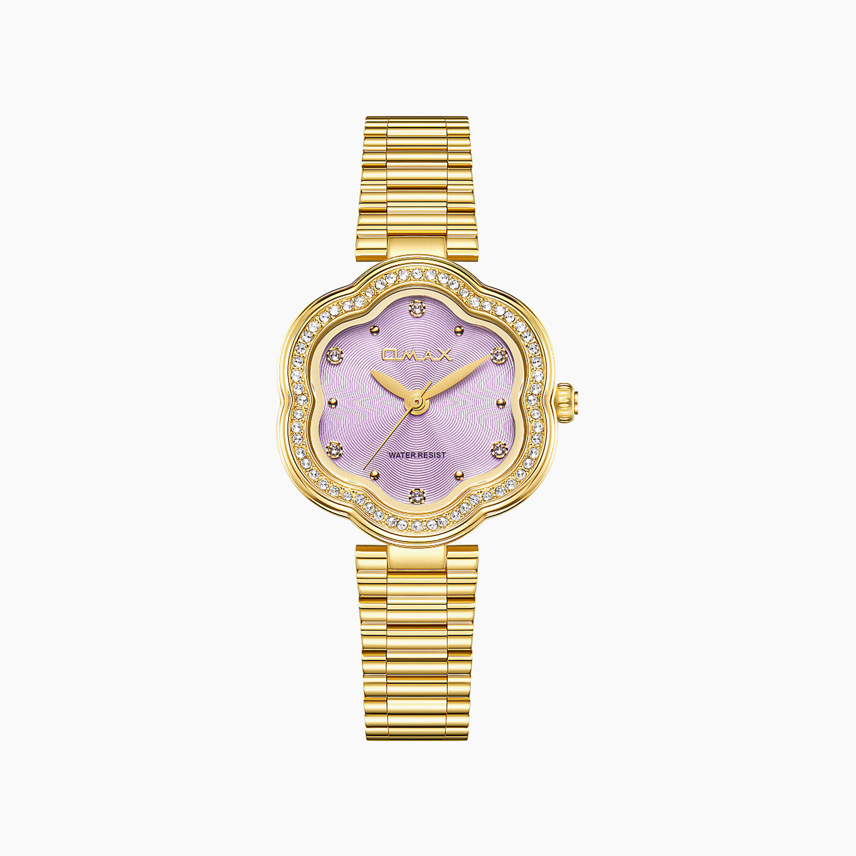 OMAX Women's Analog Asymmetric 32 MM Metal Clasp Watch | SQ-CS016GZ1S3-women-watchesandjewellery-watches-image-1