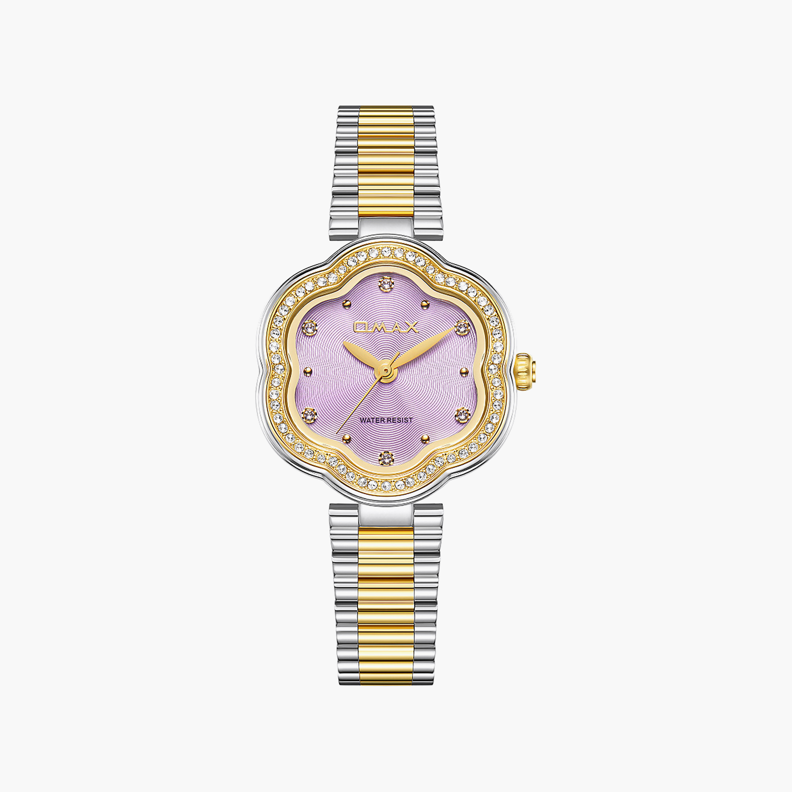 OMAX Women's Analog Asymmetric 32 MM Metal Clasp Watch | SQ-CS016TZIS3-women-watchesandjewellery-watches-image-1