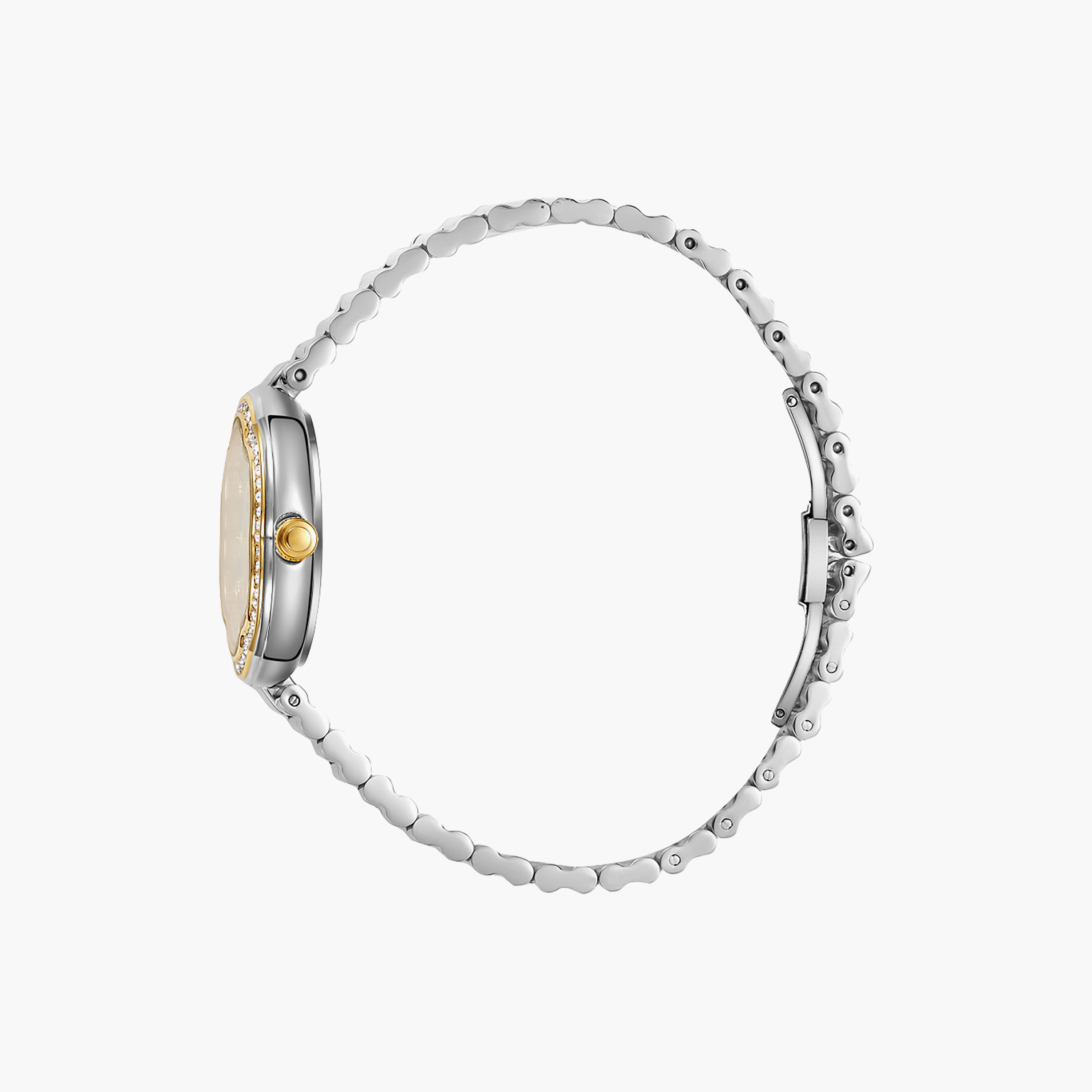 OMAX Women's Analog Asymmetric 32 MM Metal Clasp Watch | SQ-CS016TZIS3-women-watchesandjewellery-watches-image-2