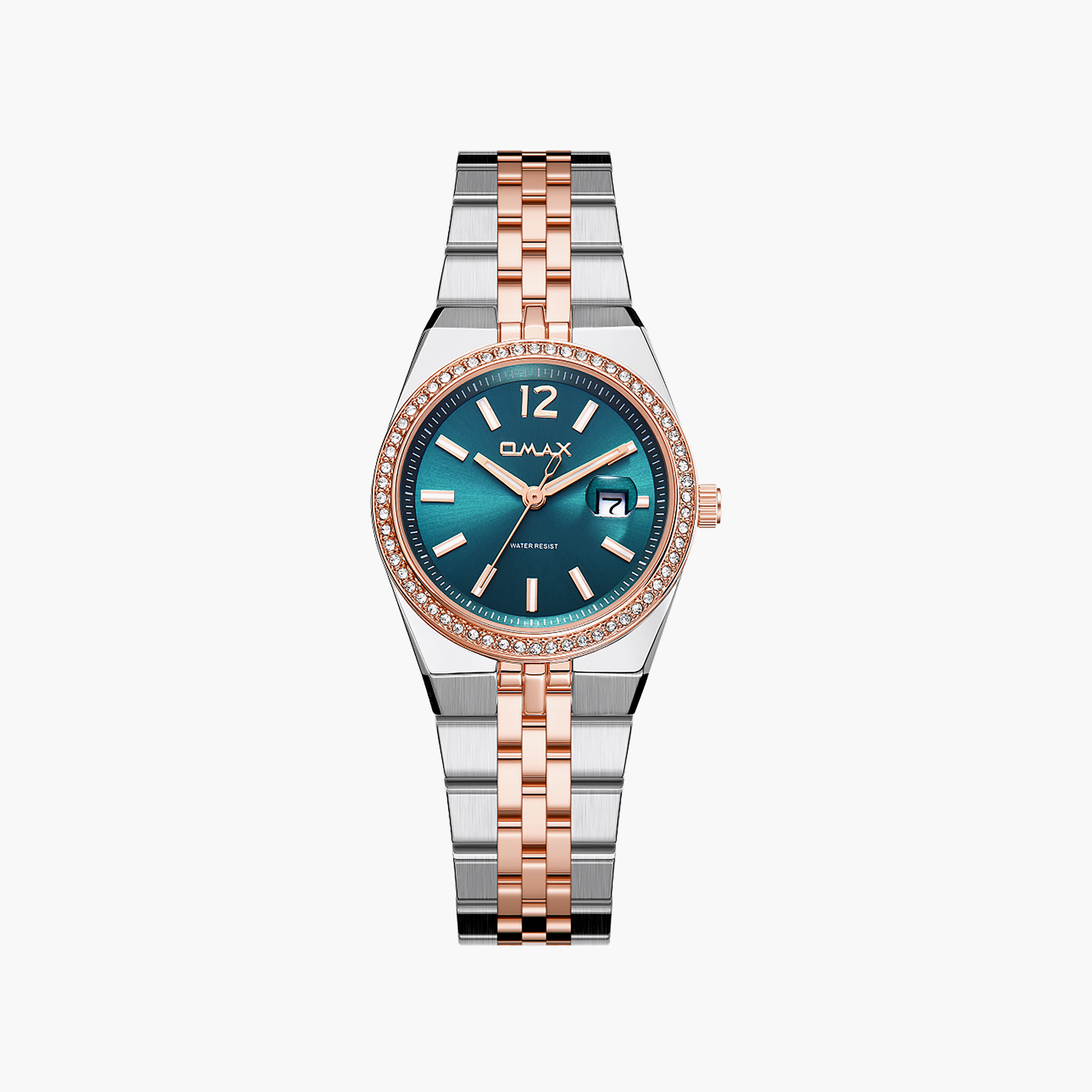 OMAX Women's Analog Round 30 MM Metal Clasp Watch | SQ-BD004C6SI4-women-watchesandjewellery-watches-image-1