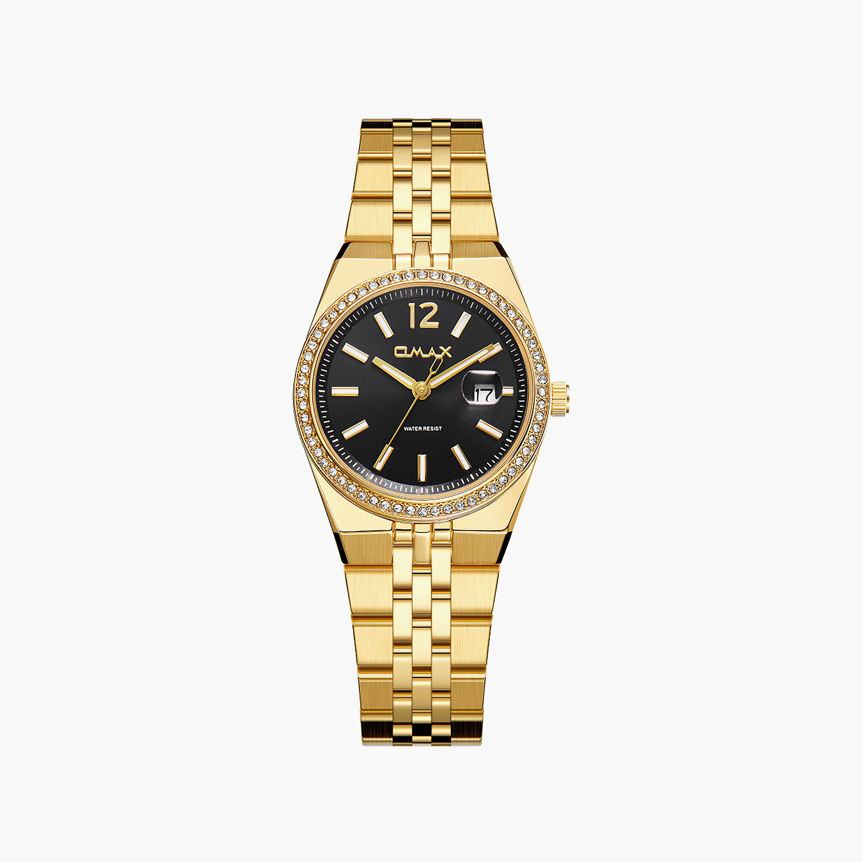 OMAX Women's Analog Round 30 MM Metal Clasp Watch | SQ-BD004G21I3-women-watchesandjewellery-watches-image-1