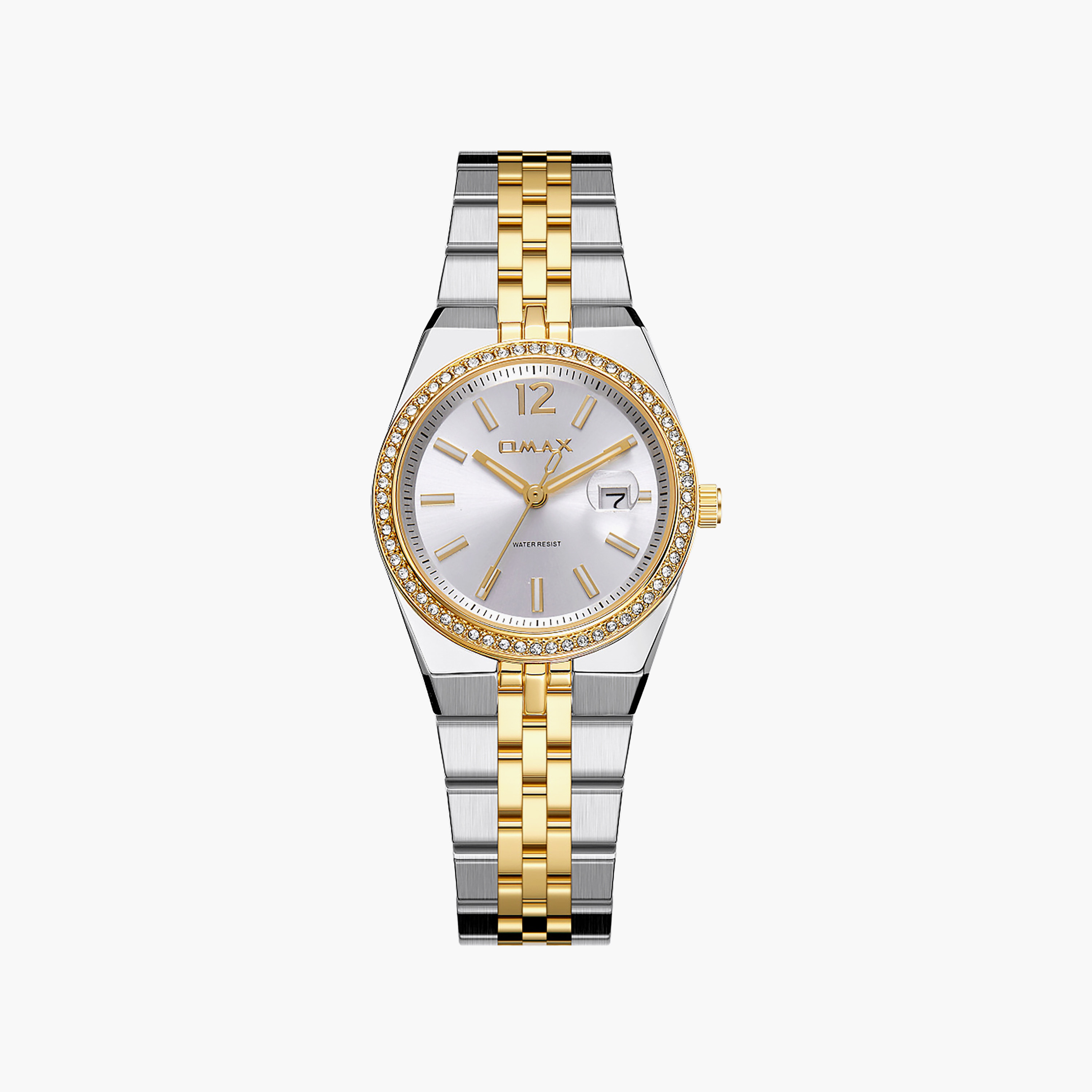 OMAX Women's Analog Round 30 MM Metal Clasp Watch | SQ-BD004T3II3-women-watchesandjewellery-watches-image-1