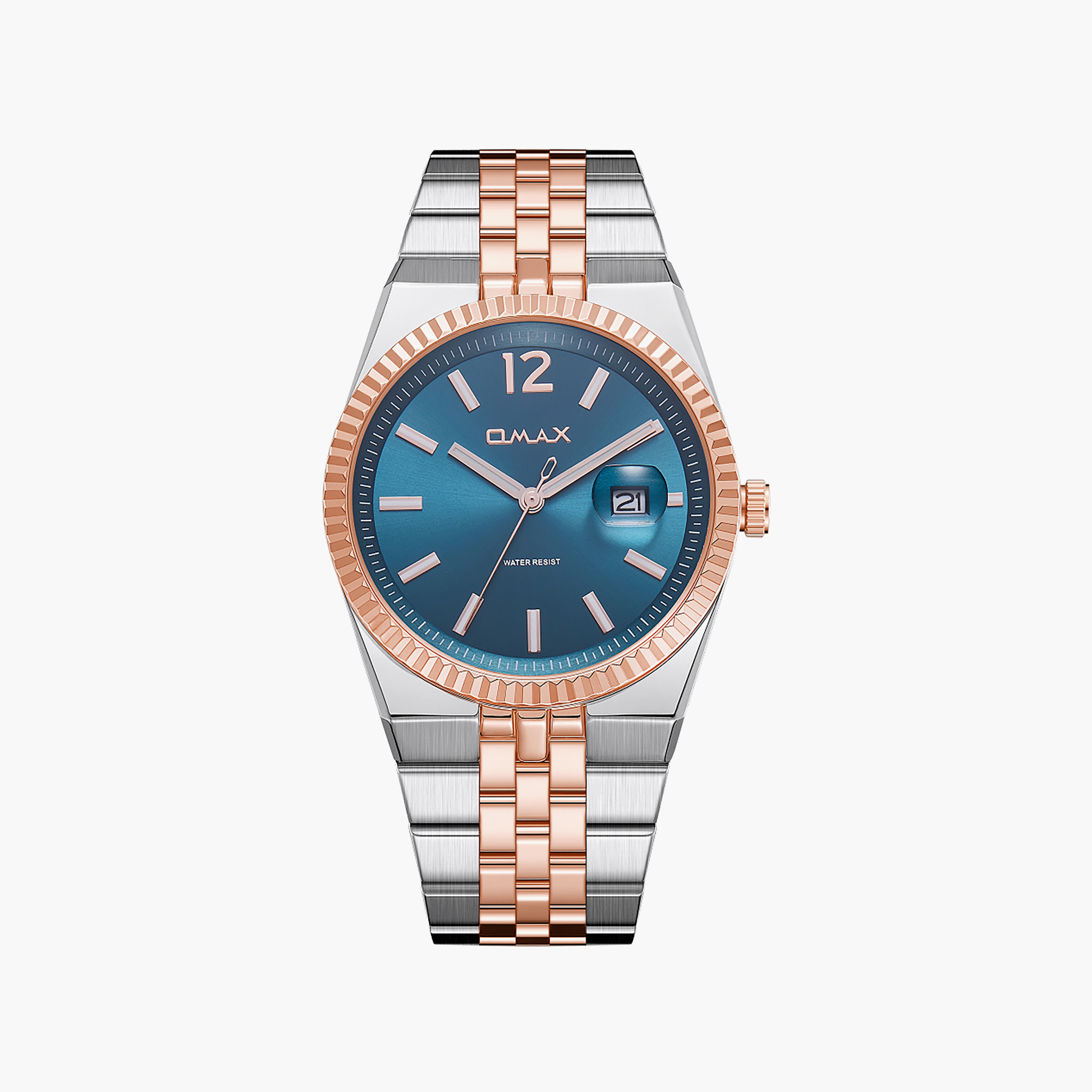 OMAX Men's Analog Round 40 MM Metal Clasp Watch | SQ-DD001C6SI4-men-watchesandjewellery-watches-image-1