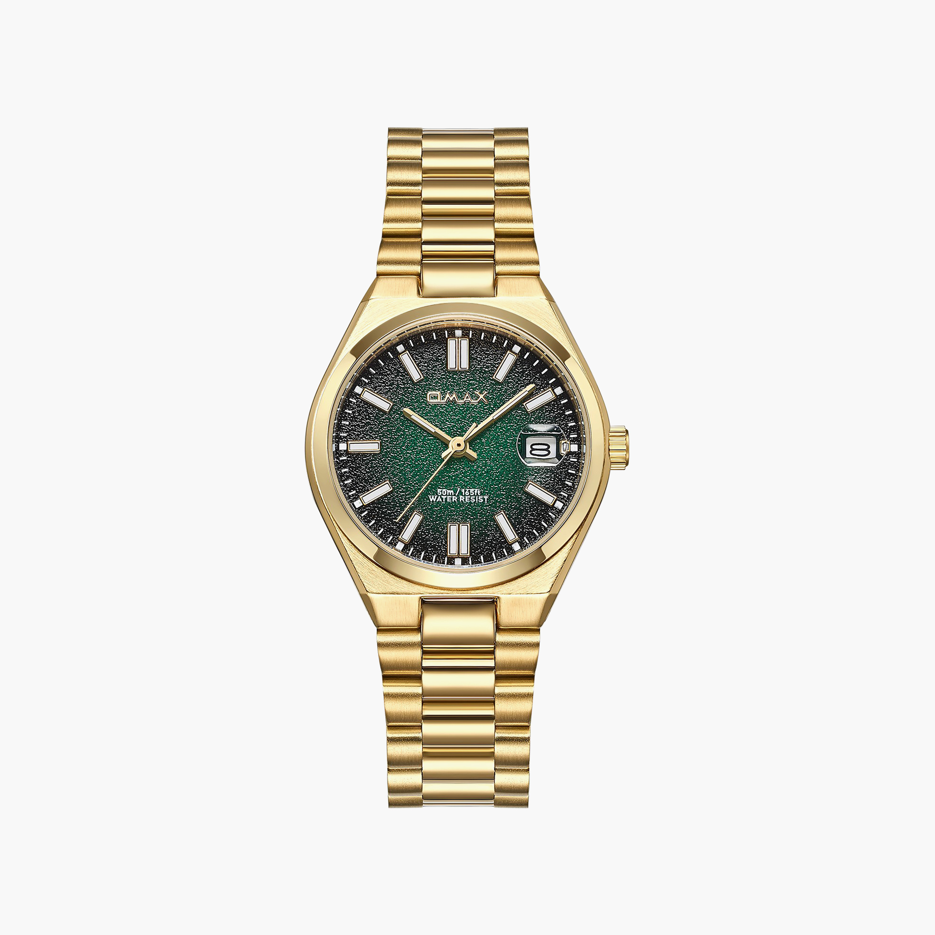 ساعة أوماكس النسائية التناظرية الدائرية مقاس 34 مم بإبزيم فراشة | 00PSD002G018-women-watchesandjewellery-watches-image-10