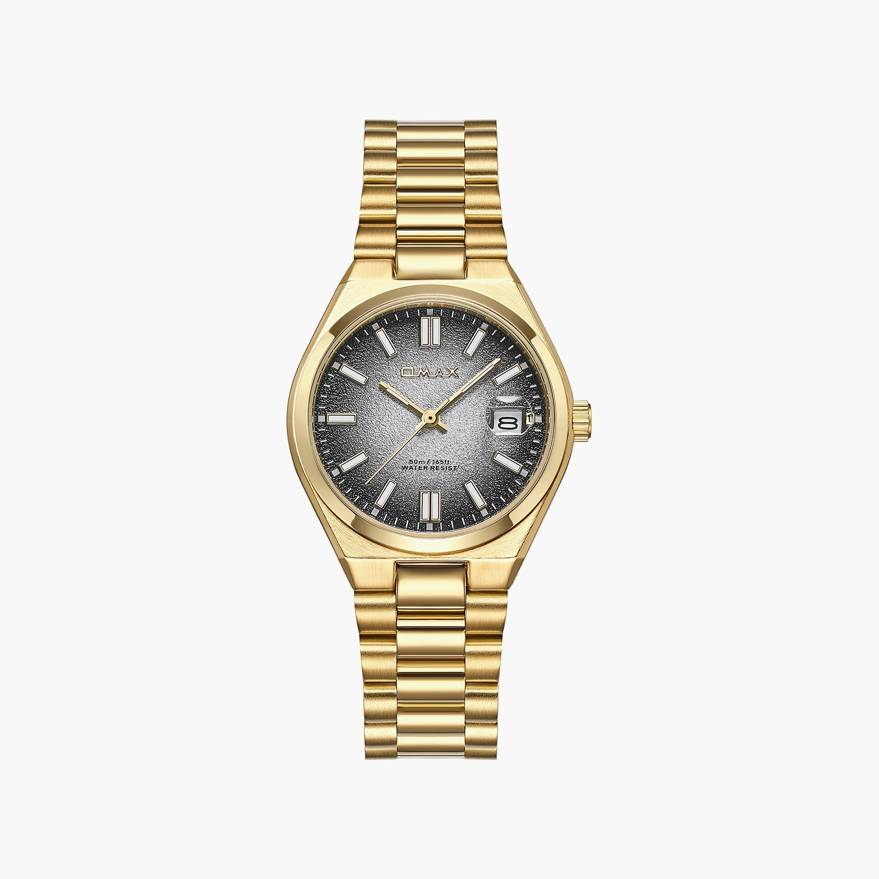 ساعة أوماكس النسائية التناظرية الدائرية مقاس 34 مم بإبزيم فراشة | 00PSD002G018-women-watchesandjewellery-watches-image-13