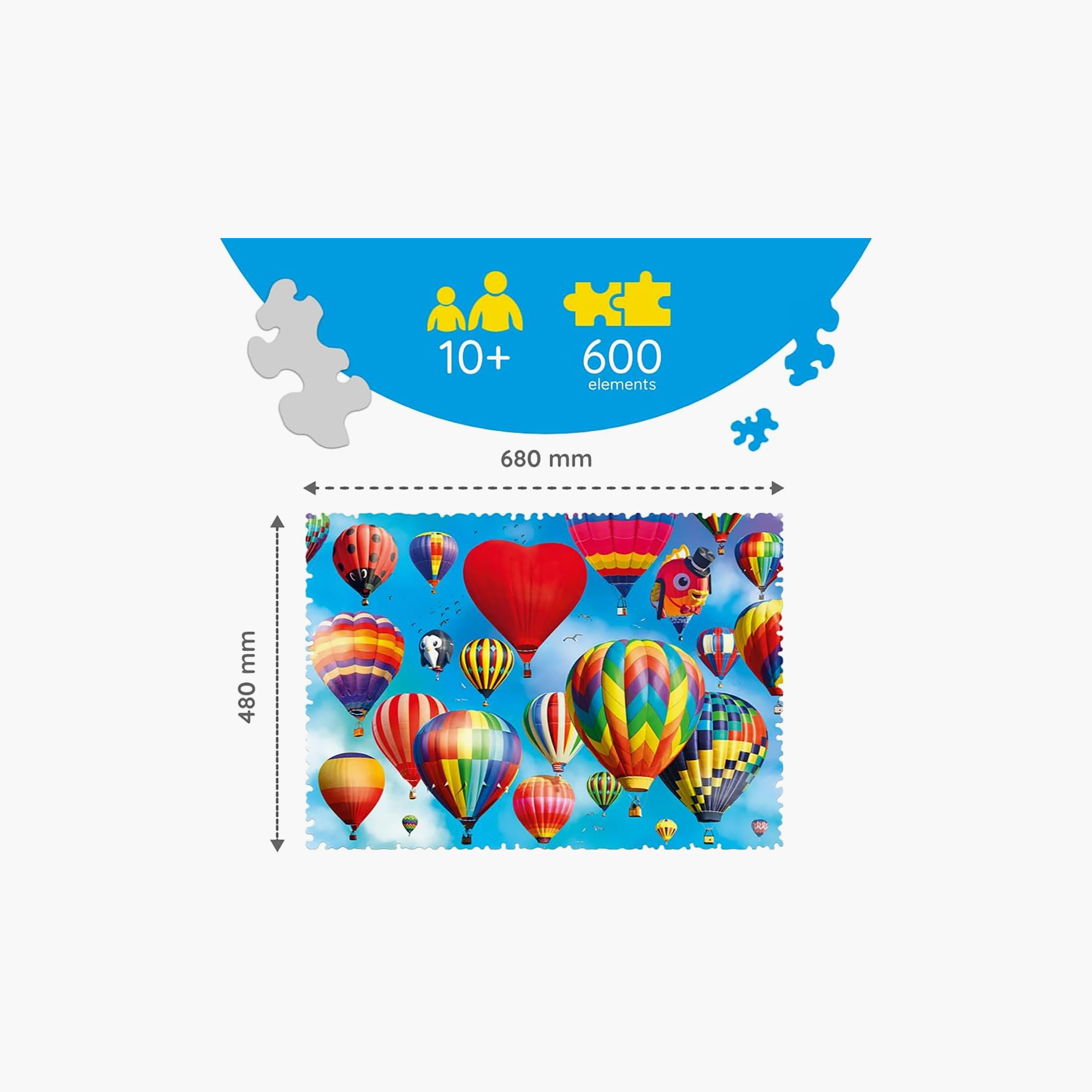 Trefl Assorted 600-Piece Crazy Shapes Puzzle Set-toys-indoortoys-puzzles-image-4