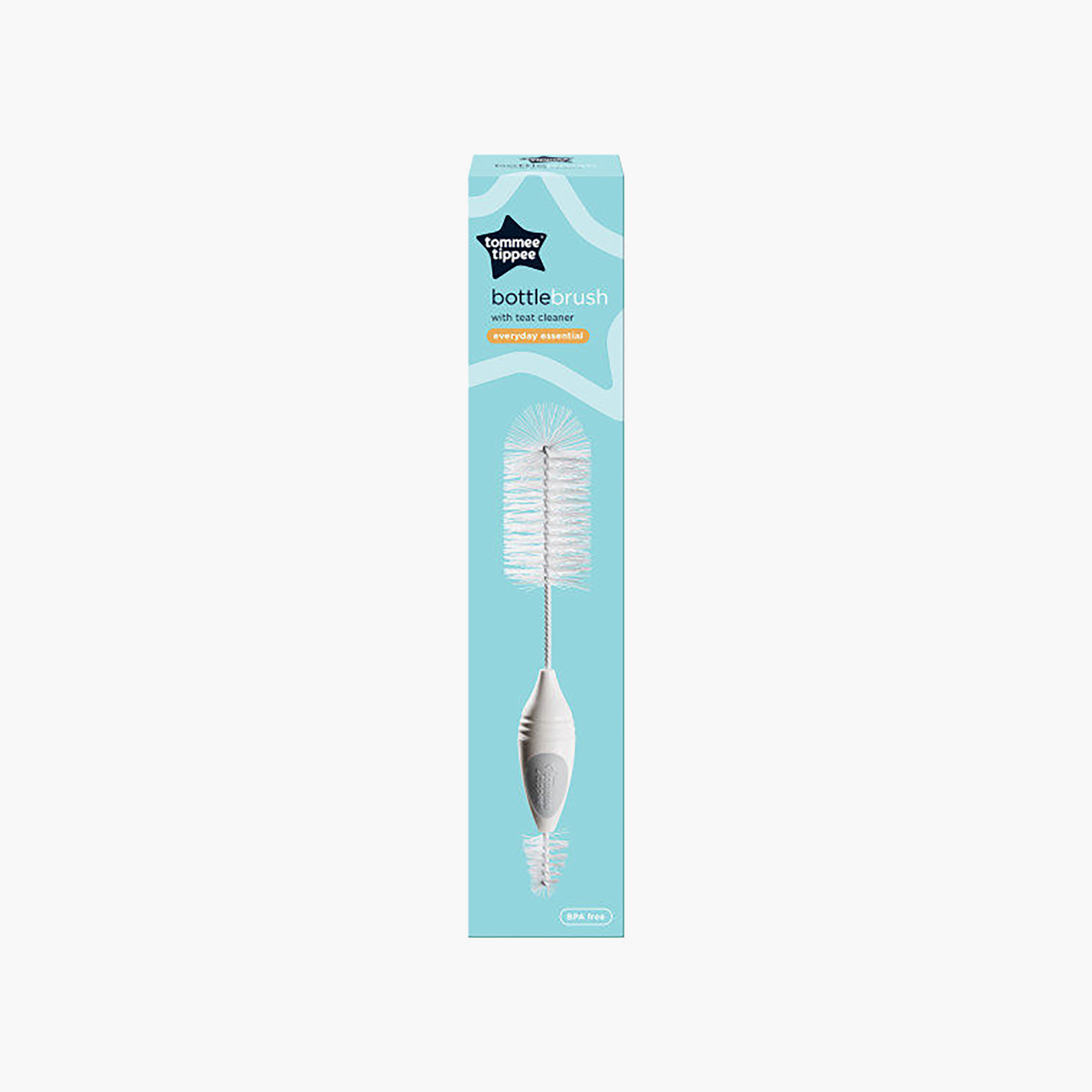 Tommee Tippee Bottle Brush with Teat Cleaner-baby-feeding-accessories-image-2