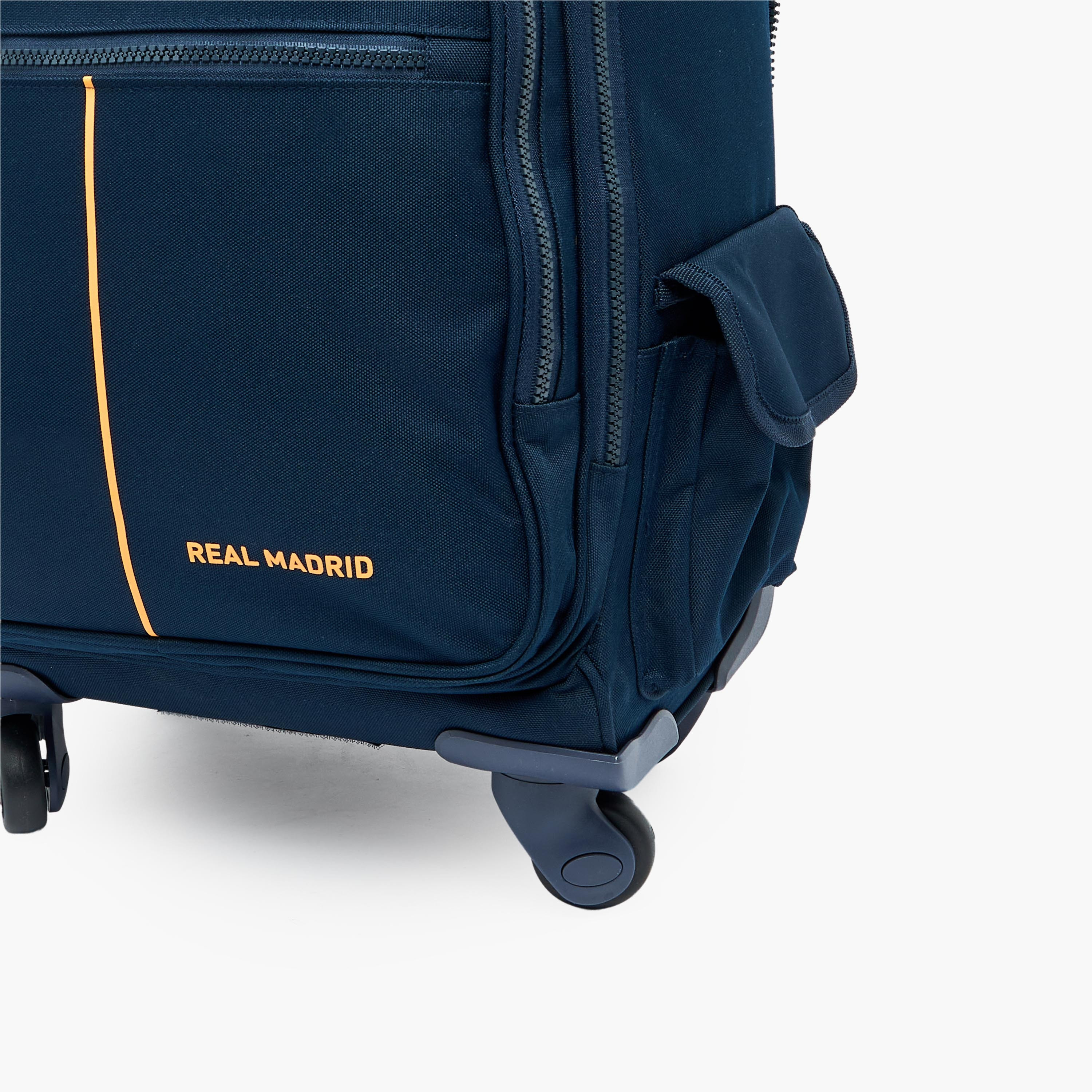 Real Madrid Printed Trolley Backpack for Boys 8-13 Years with Retractable Handle - 18 inches-school-bagsandbackpacks-trolleybags-image-6