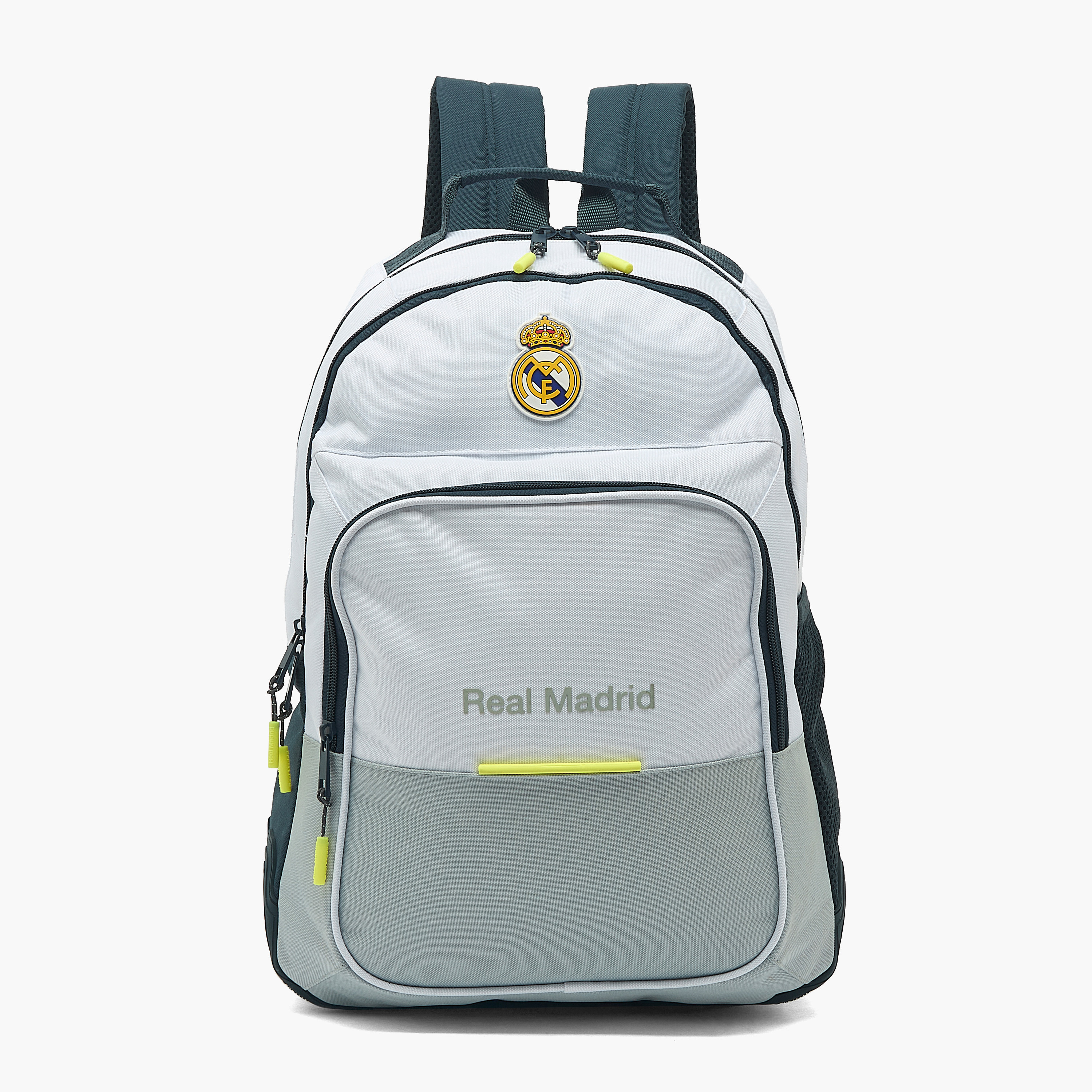 Real Madrid Printed Backpack for Boys 8-13 Years with Adjustable Shoulder Straps - 17 inches-school-bagsandbackpacks-backpacks-image-1