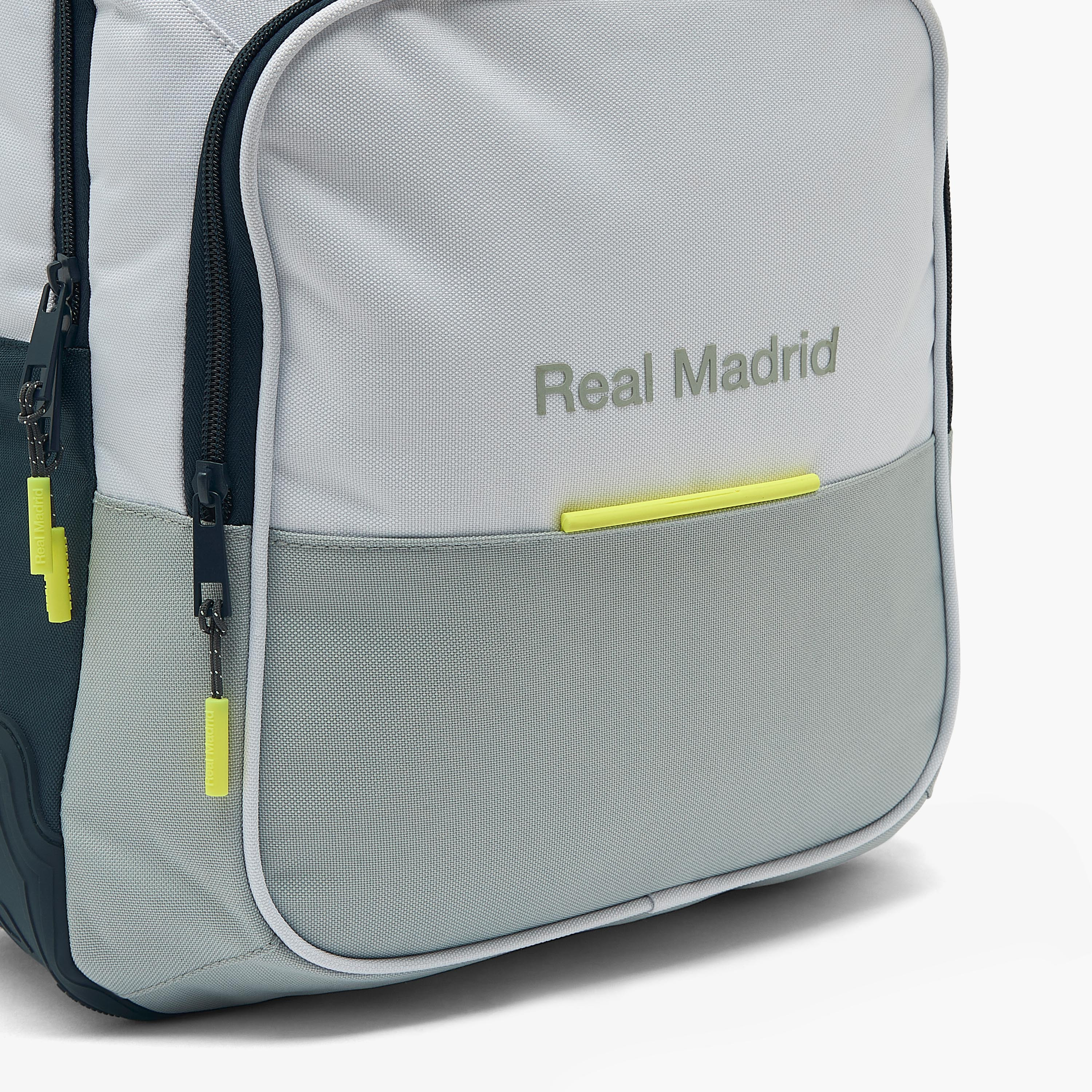 Real Madrid Printed Backpack for Boys 8-13 Years with Adjustable Shoulder Straps - 17 inches-school-bagsandbackpacks-backpacks-image-4