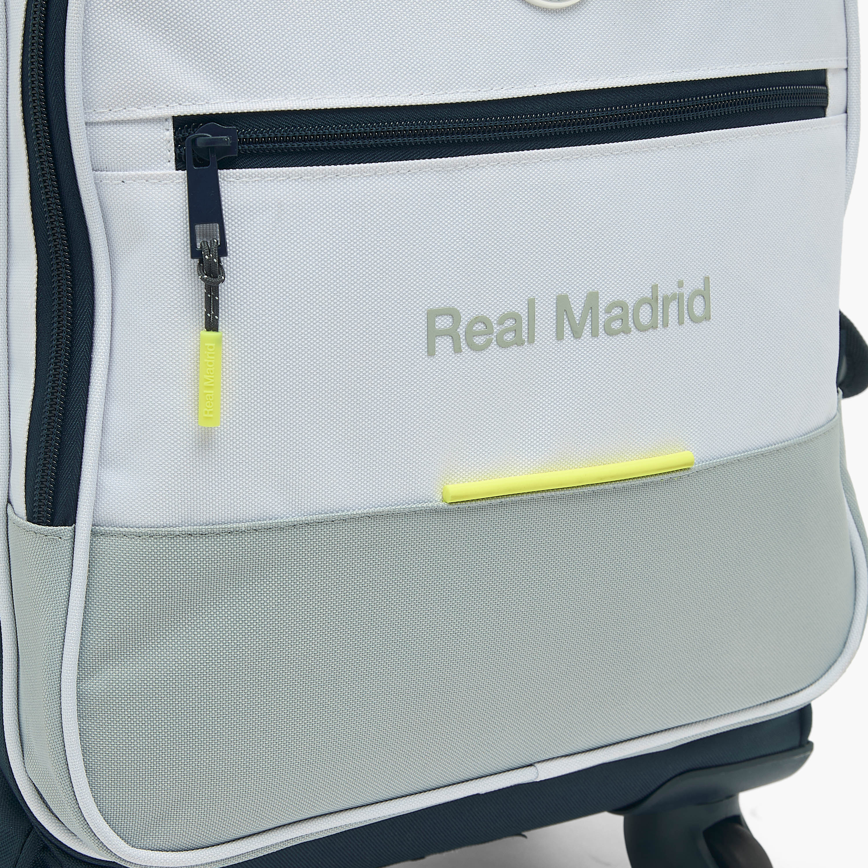Real Madrid Colourblock Trolley Bag for Boys 8-12 Years with Retractable Handle - 18 inches-school-bagsandbackpacks-trolleybags-image-4