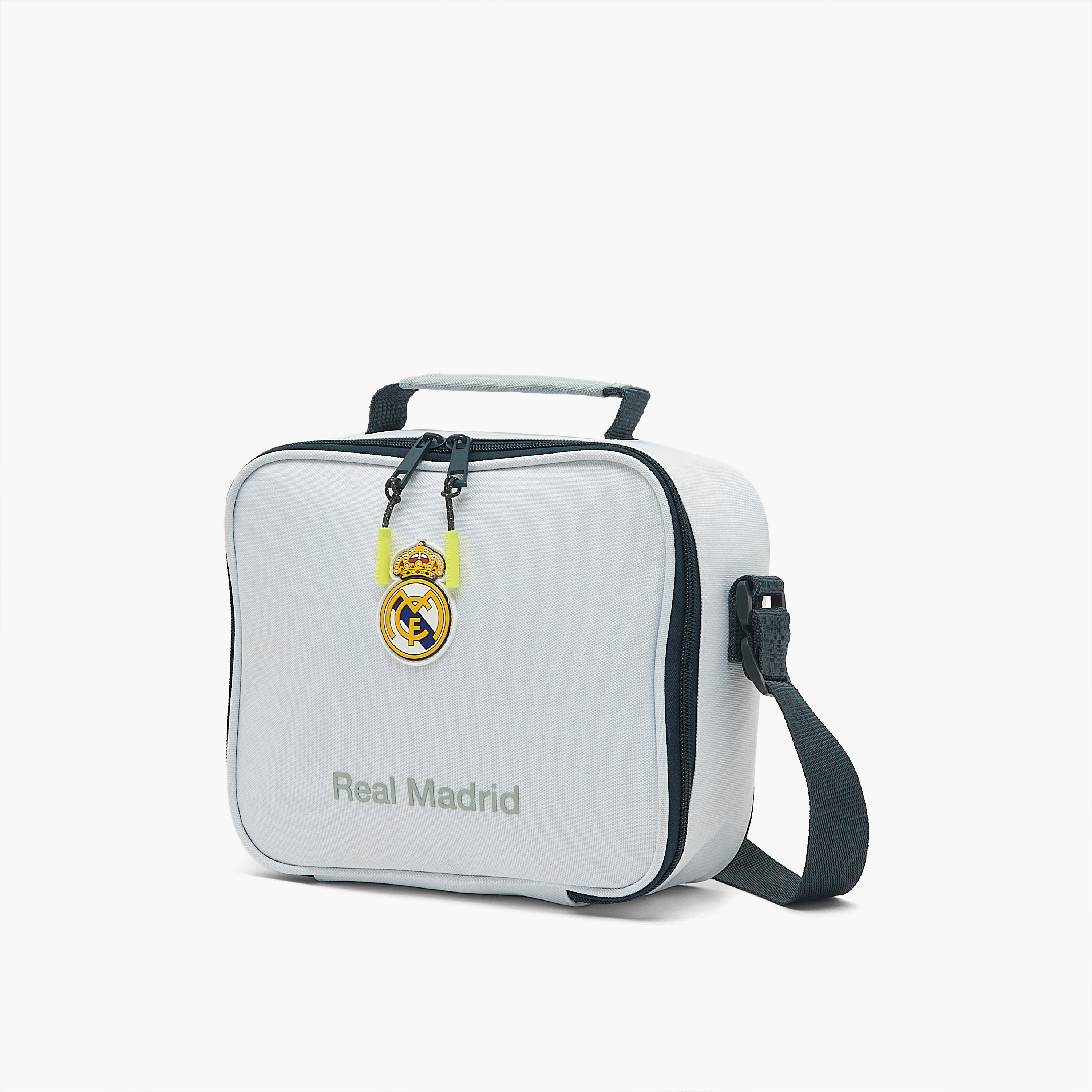 شنطة غداء صلبة ريال مدريد للأولاد من 8 إلى 13 سنة مع حزام كتف-school-lunchessentials-lunchbags-image-7