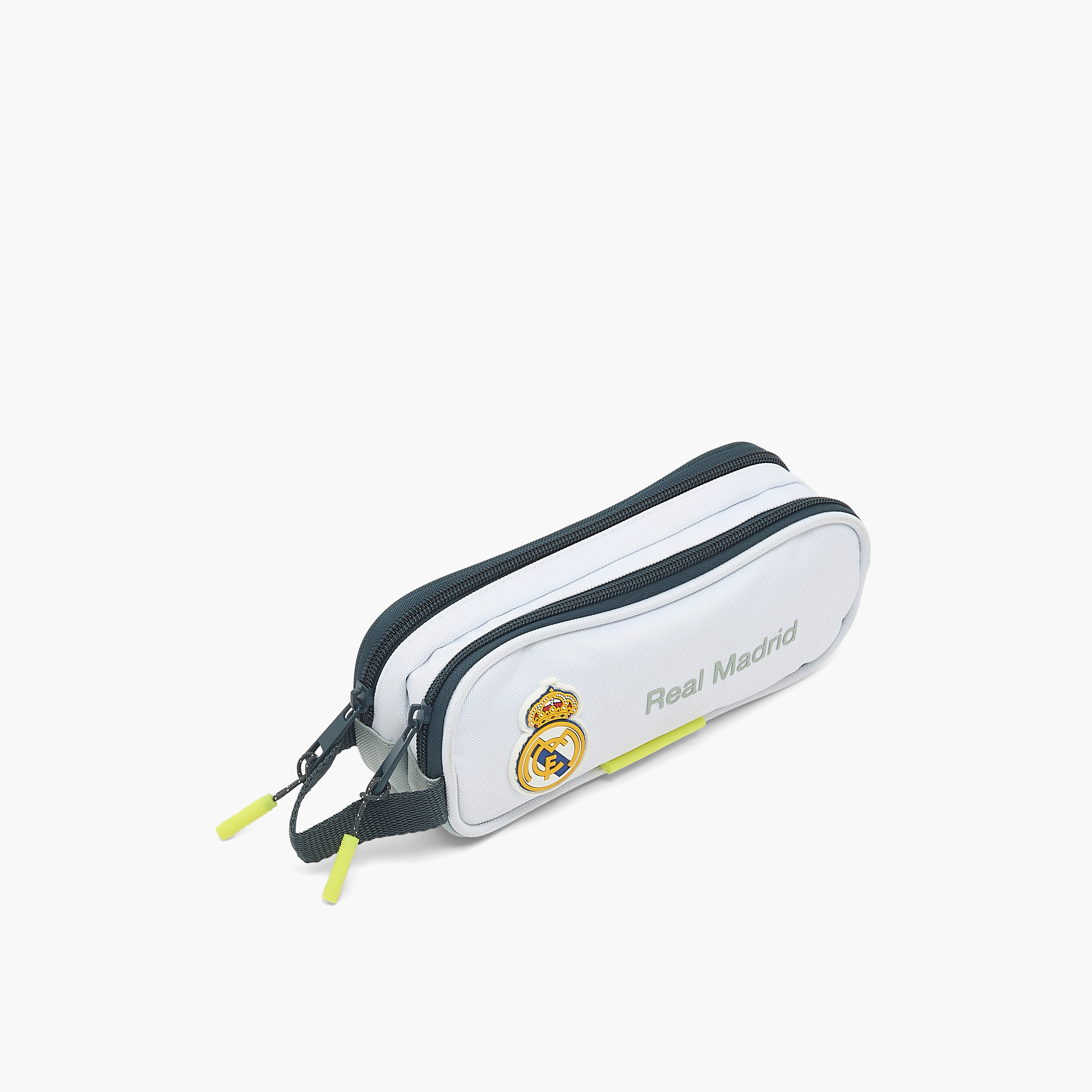 Real Madrid Pencil Case with Two Compartment-school-stationery-pencilcases-image-2
