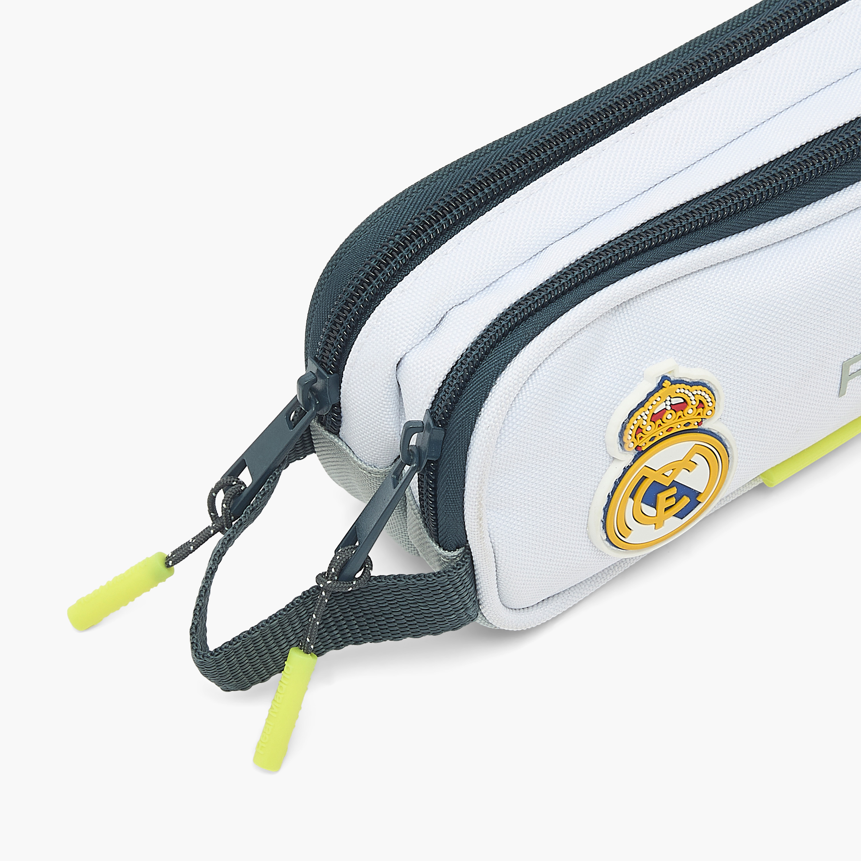 Real Madrid Pencil Case with Two Compartment-school-stationery-pencilcases-image-5