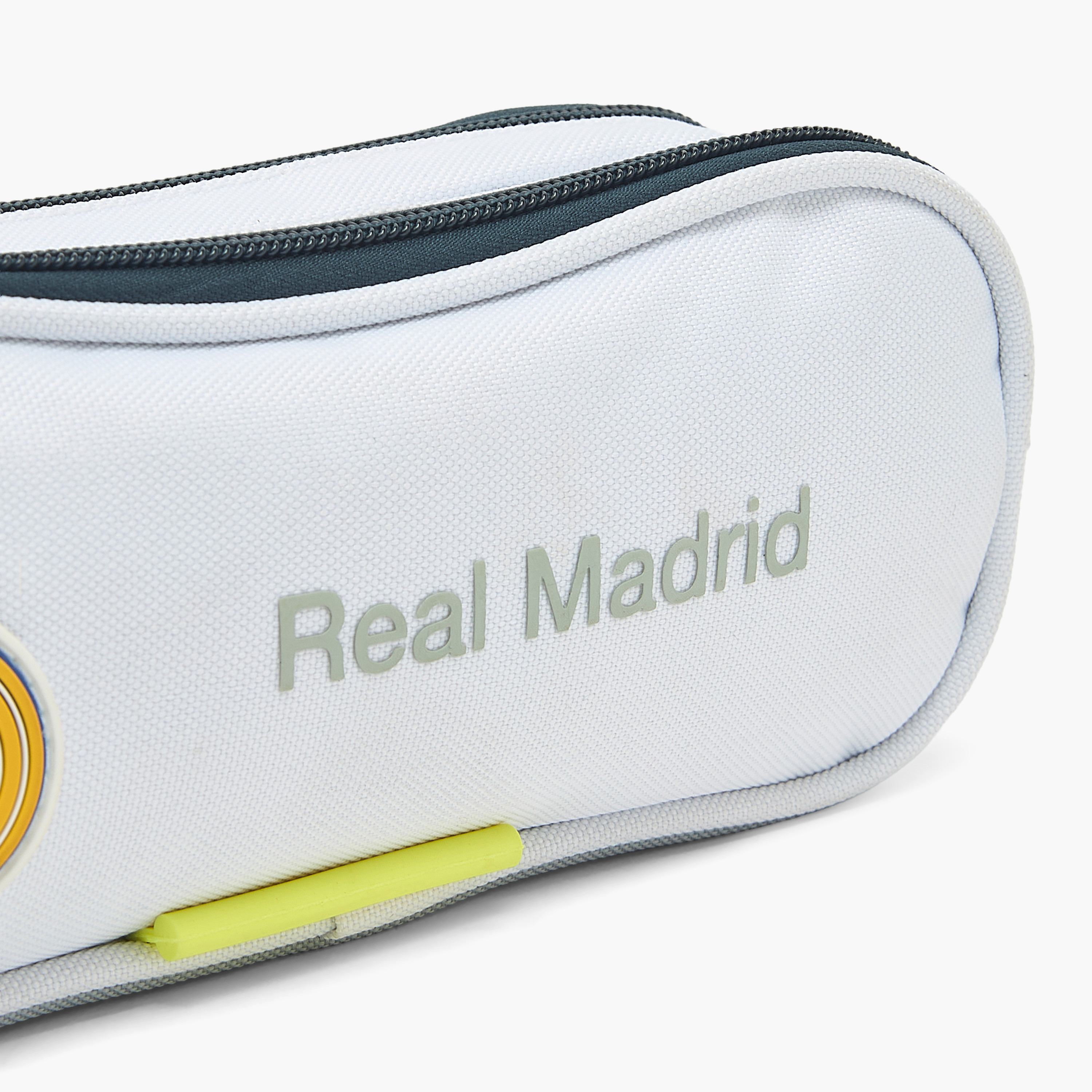 Real Madrid Pencil Case with Two Compartment-school-stationery-pencilcases-image-6