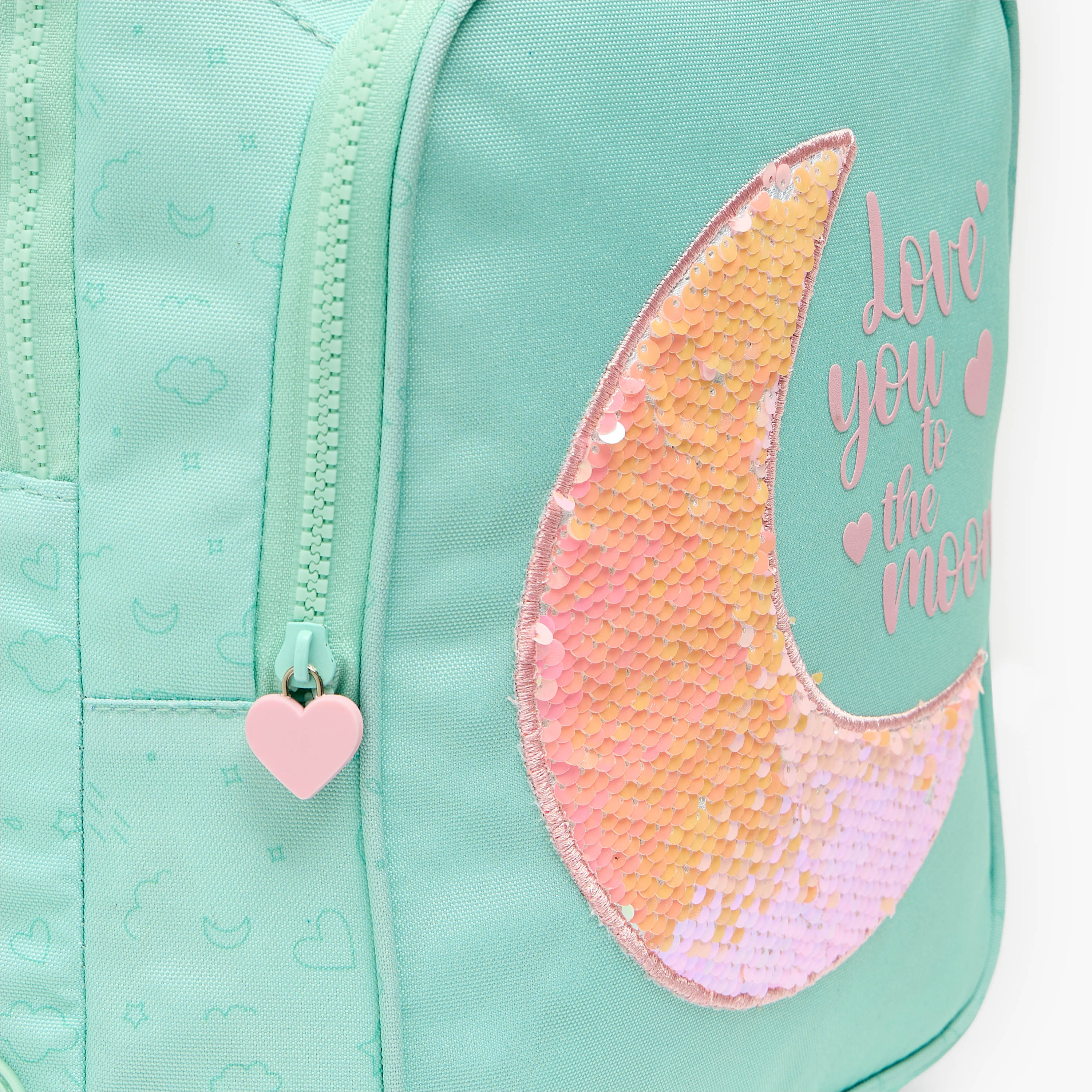 شنطة ظهر مزينة بحمالات كتف مبطنة للبنات من 8-13 سنة من سافتا - 17 بوصة-school-bagsandbackpacks-backpacks-image-4