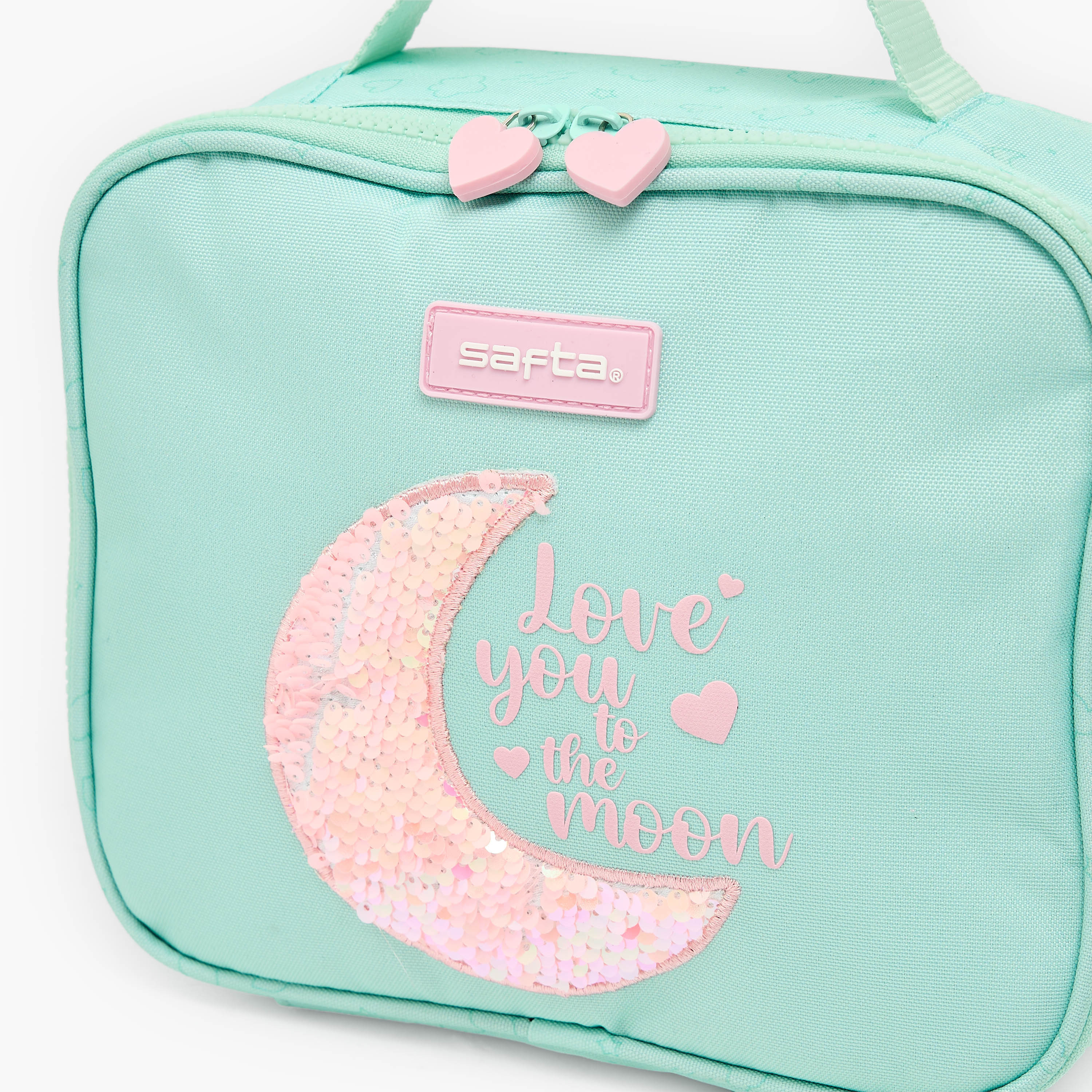 شنطة غداء مزينة وحزام قابل للتعديل للبنات 8-13 سنة من سافتا-school-lunchessentials-lunchbags-image-3