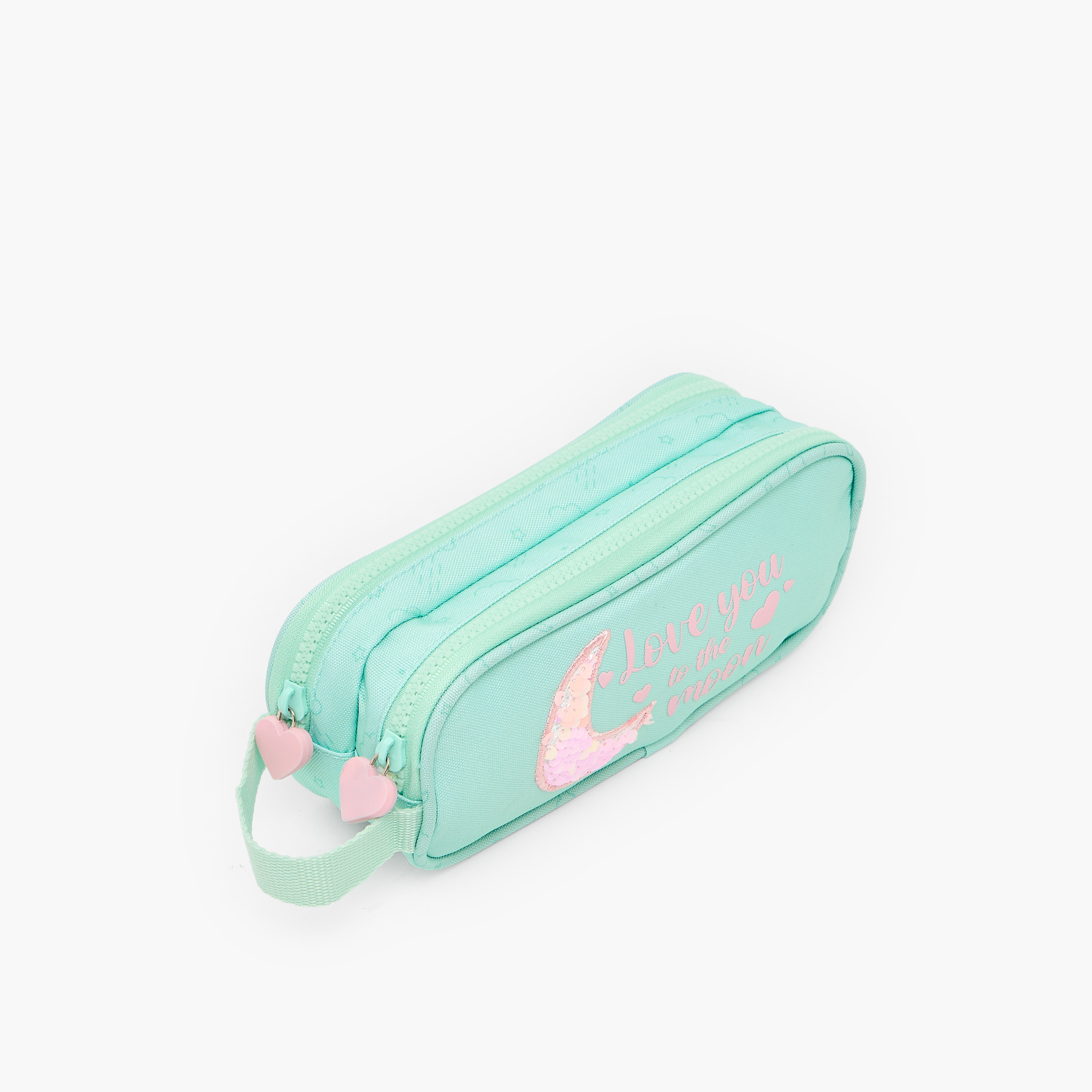 Safta Embellished Pencil Pouch with 2 Compartments-school-stationery-pencilcases-image-3