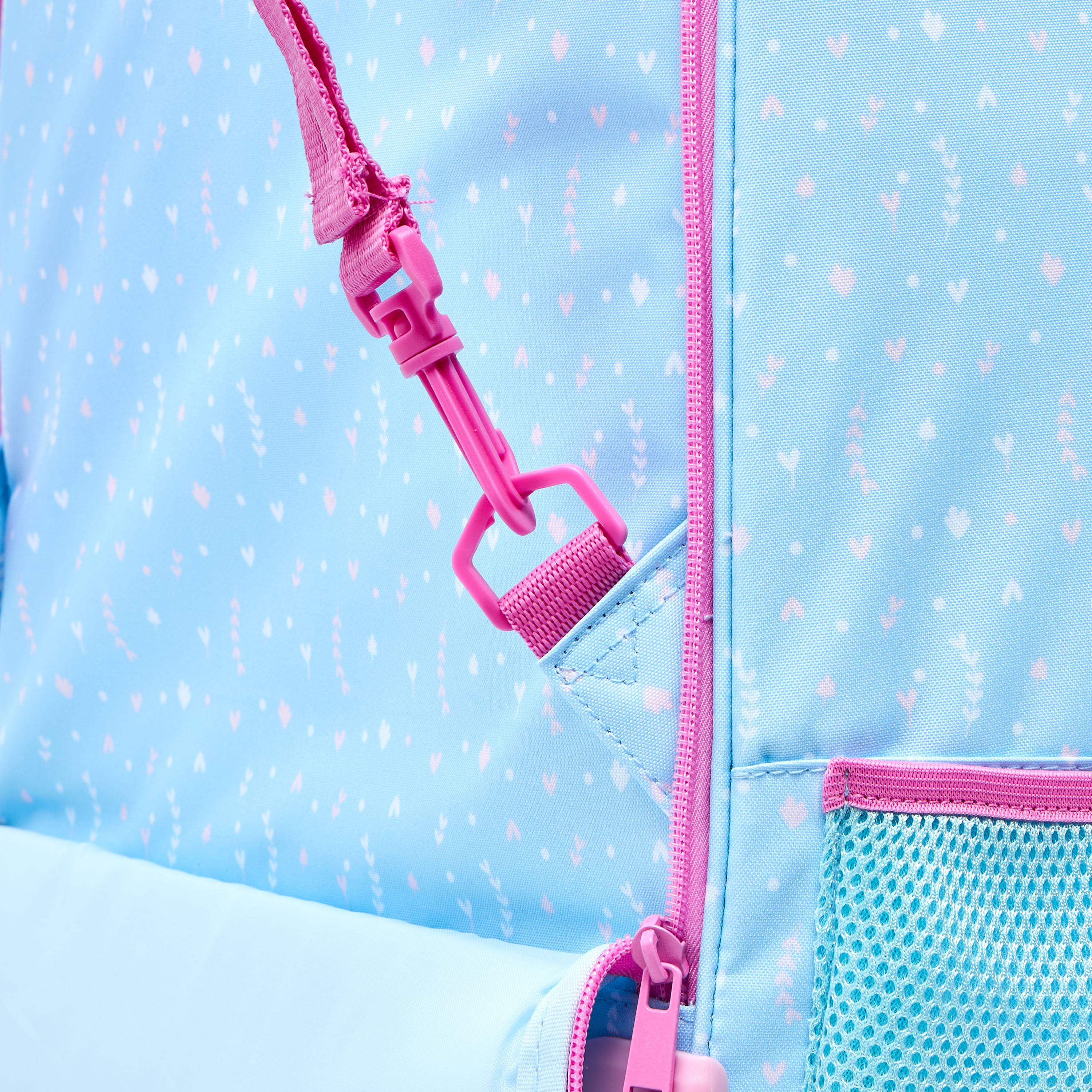 شنطة ظهر للبنات 8-13 سنة بأحزمة كتف مبطنة بطبعات زهور من سافتا - 18 بوصة-school-bagsandbackpacks-backpacks-image-12