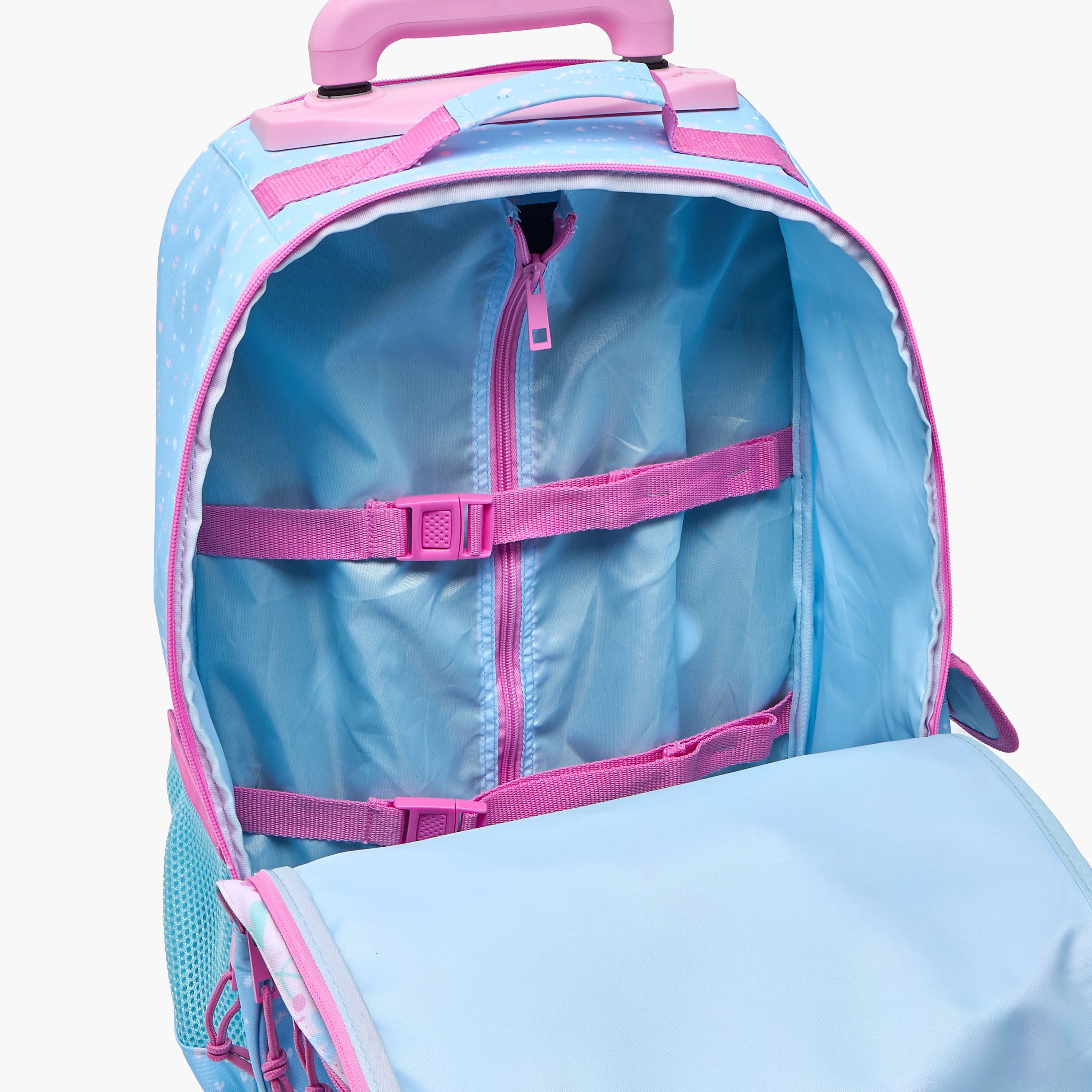 شنطة ظهر للبنات 8-13 سنة بأحزمة كتف مبطنة بطبعات زهور من سافتا - 18 بوصة-school-bagsandbackpacks-backpacks-image-7