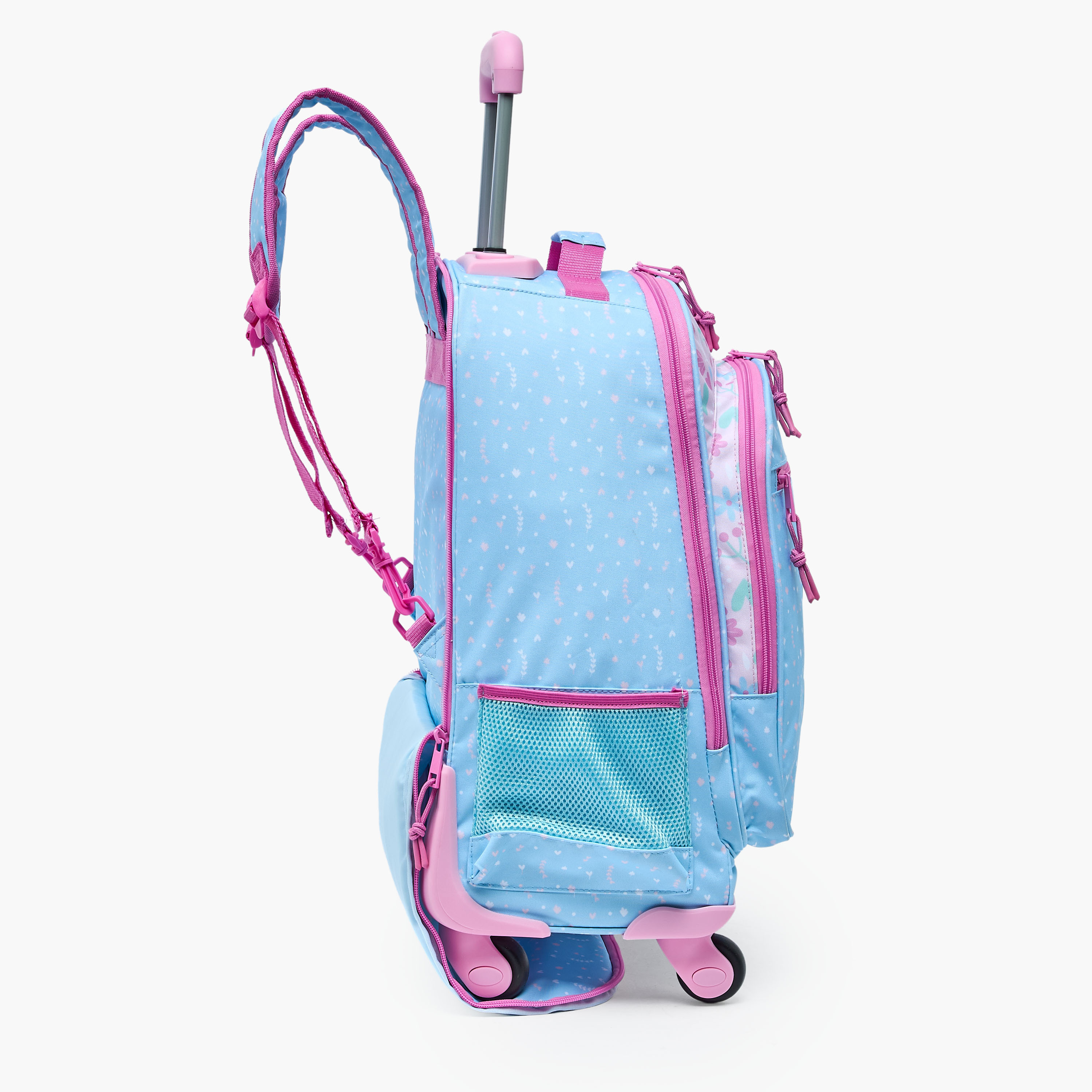 شنطة ظهر للبنات 8-13 سنة بأحزمة كتف مبطنة بطبعات زهور من سافتا - 18 بوصة-school-bagsandbackpacks-backpacks-image-9