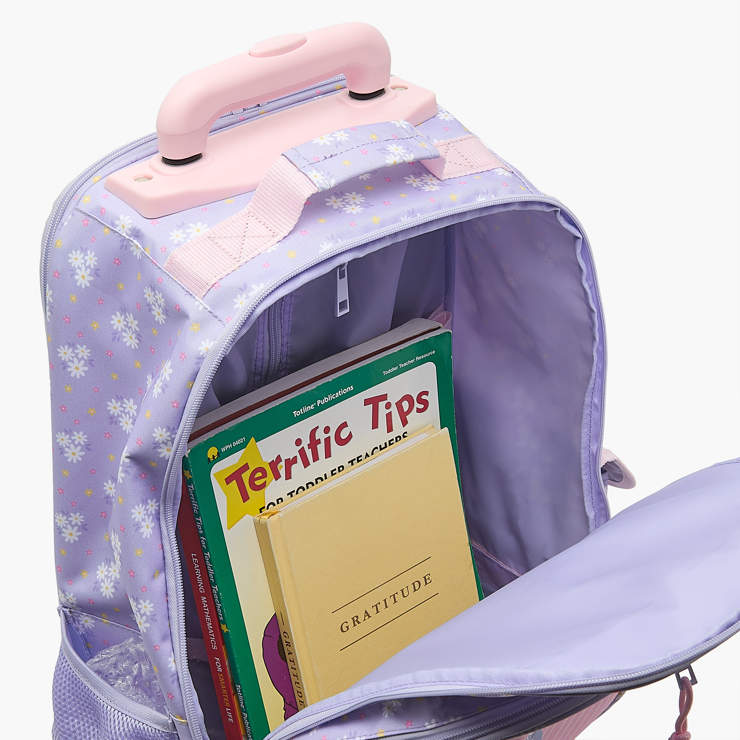 Safta Floral Print Backpack for Girls 8-13 Years with Padded Strap-school-bagsandbackpacks-trolleybags-image-6