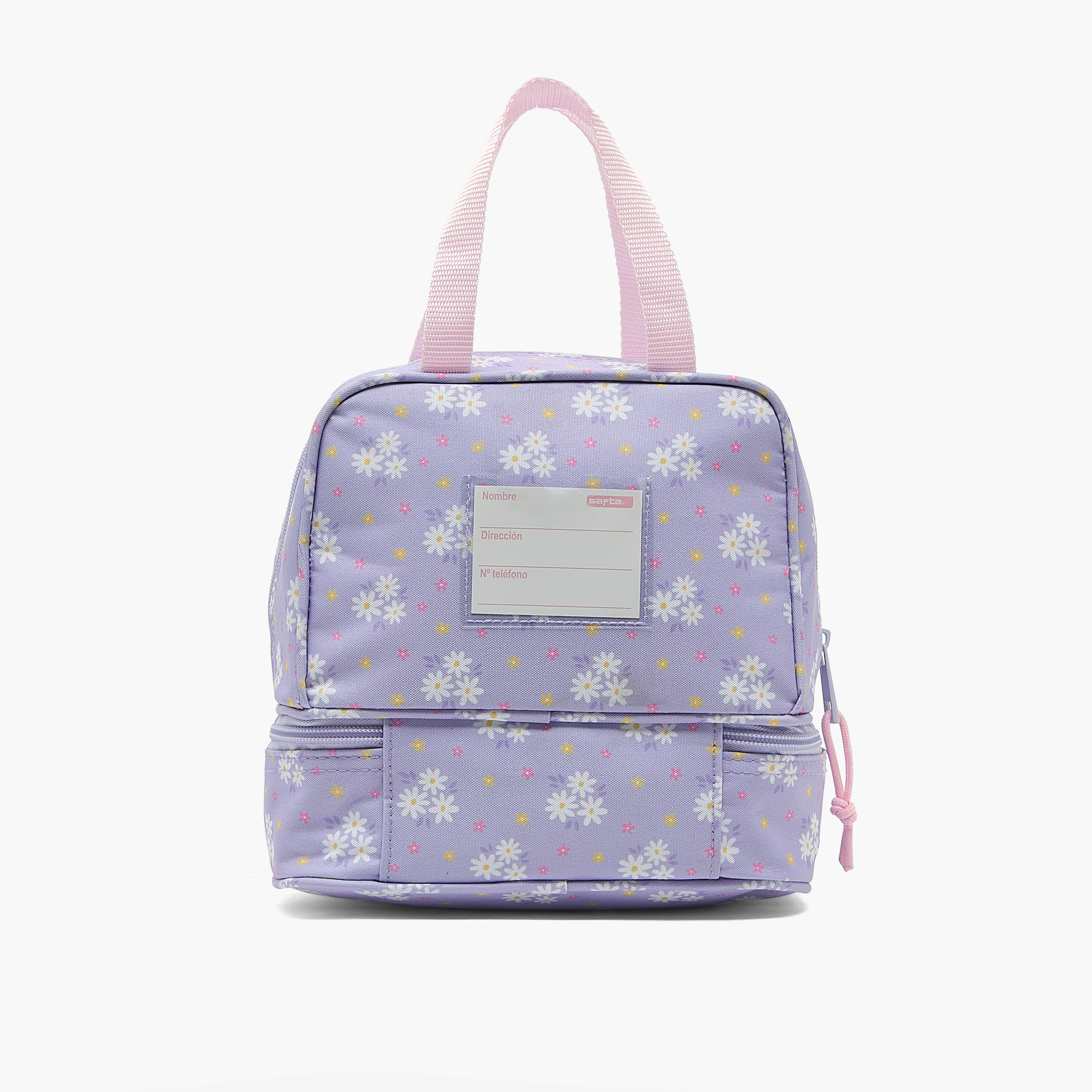 Safta Floral Print Lunch Bag for Girls 8-13 Years with Shoulder Strap-school-lunchessentials-lunchbags-image-10