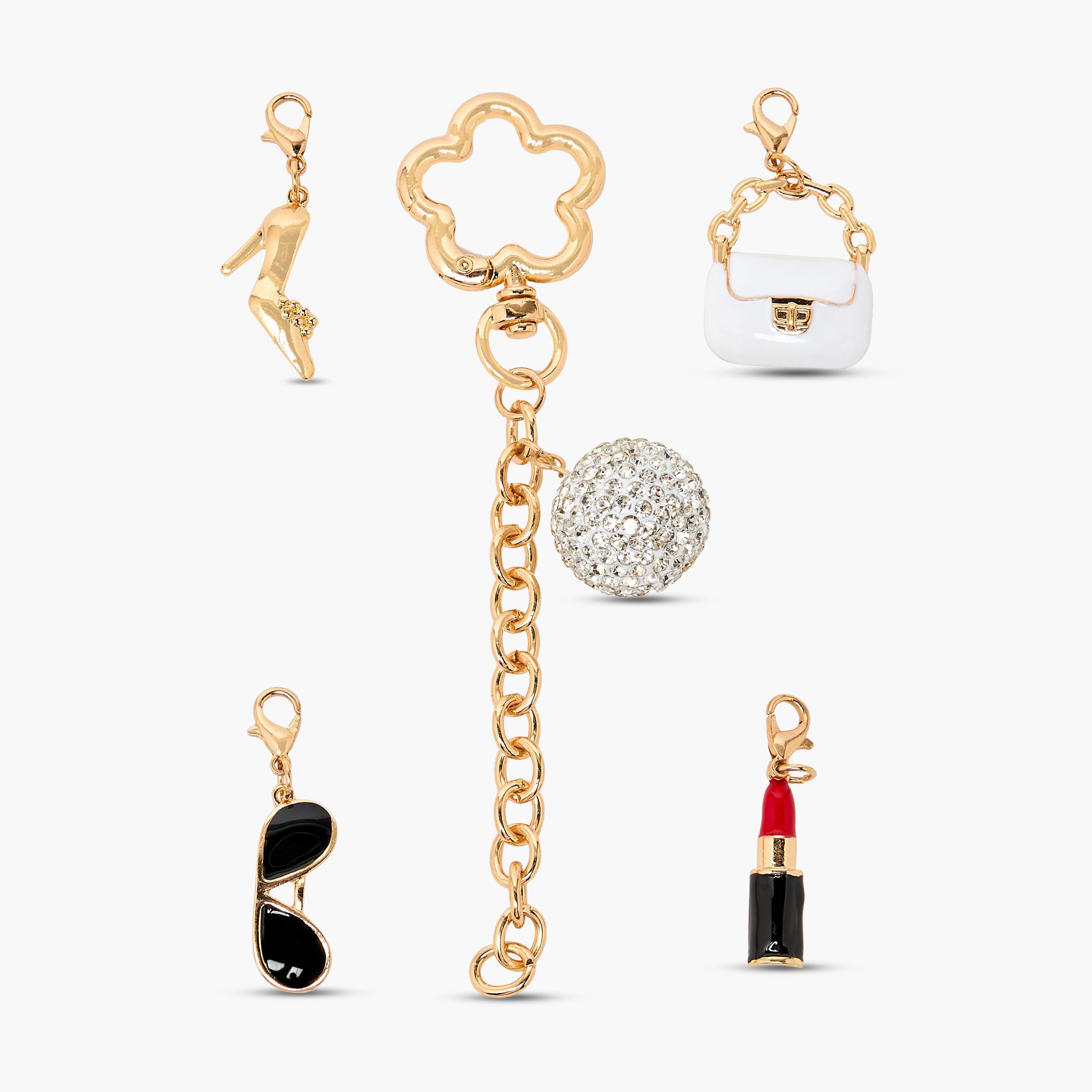 Set of 5 - Assorted Charm-girls-accessories-keyringsandbagcharms-image-2