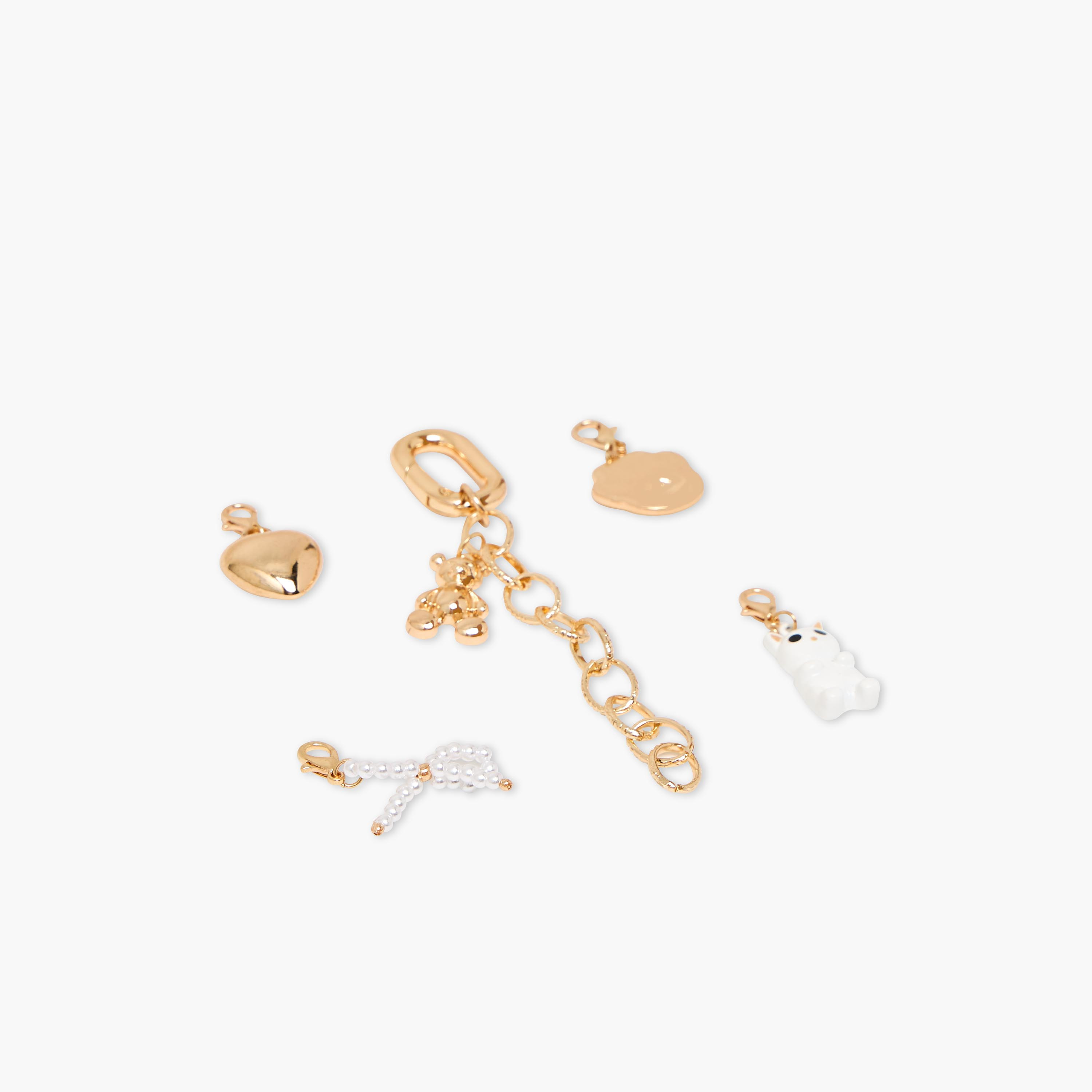 Set of 5 - Assorted Charm-girls-accessories-keyringsandbagcharms-image-2