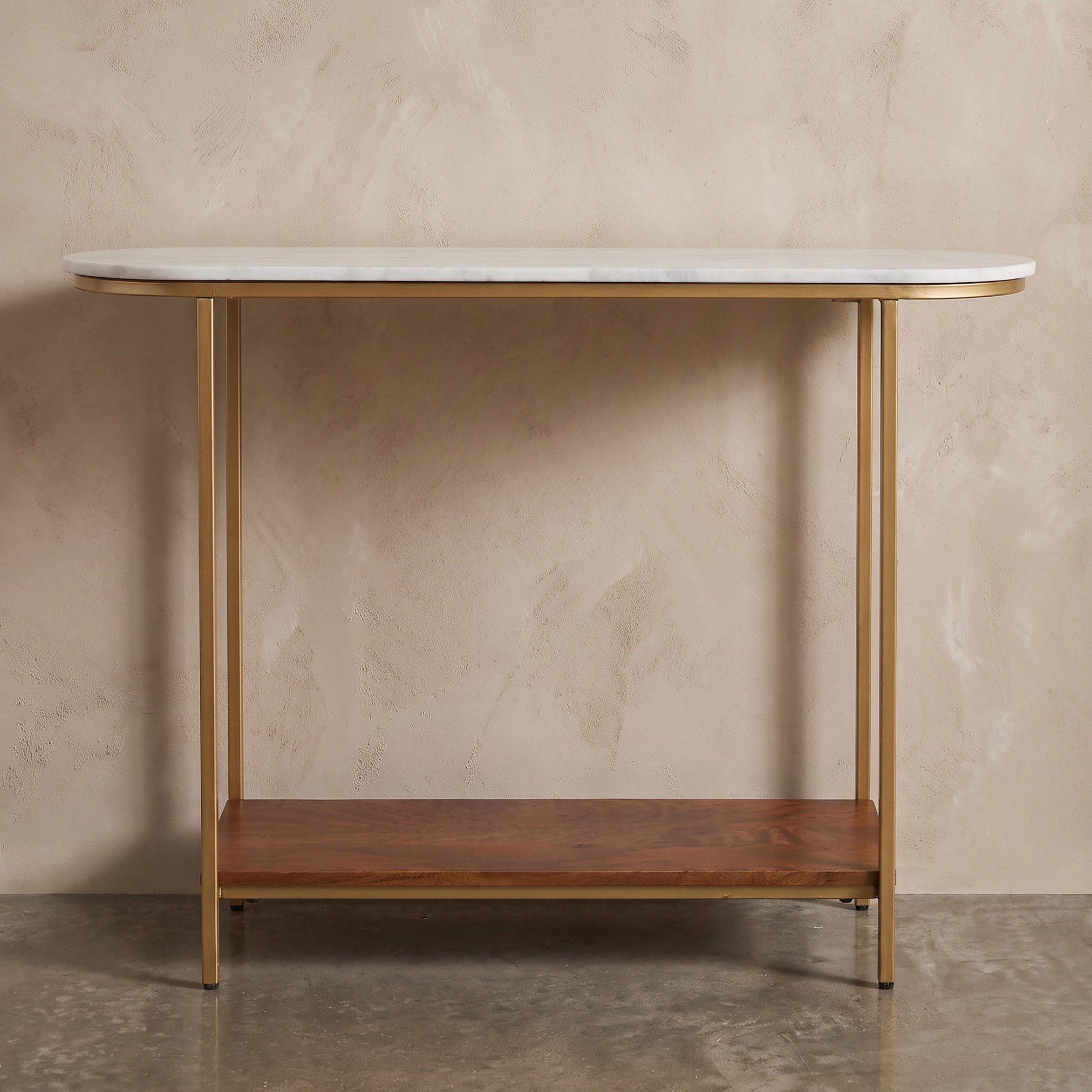 Marble Top Console Table-furniture-livingroom-sideandendtables-image-2