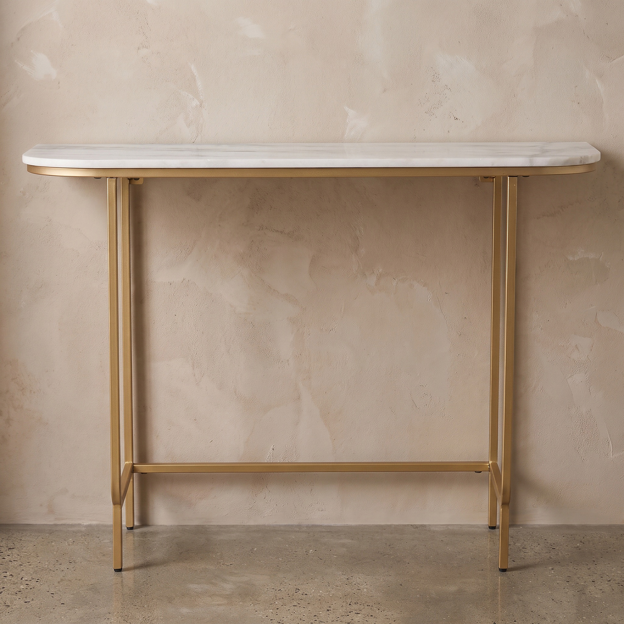 Marble Top Console Table-furniture-livingroom-sideandendtables-image-2