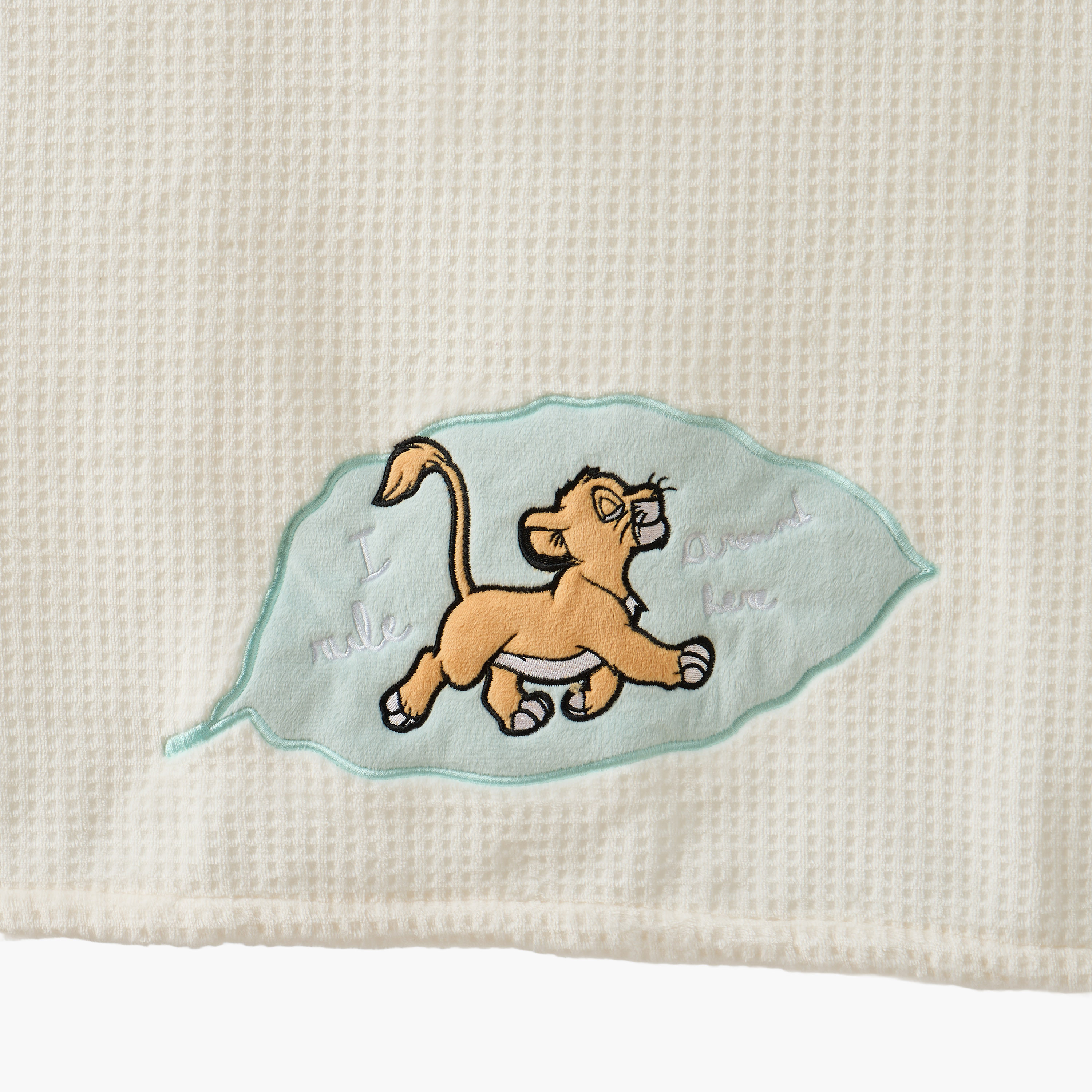 بطانية قطن بملمس وافل بارز من ديزني-baby-nursery-blanketsandswaddles-receivingblankets-image-5