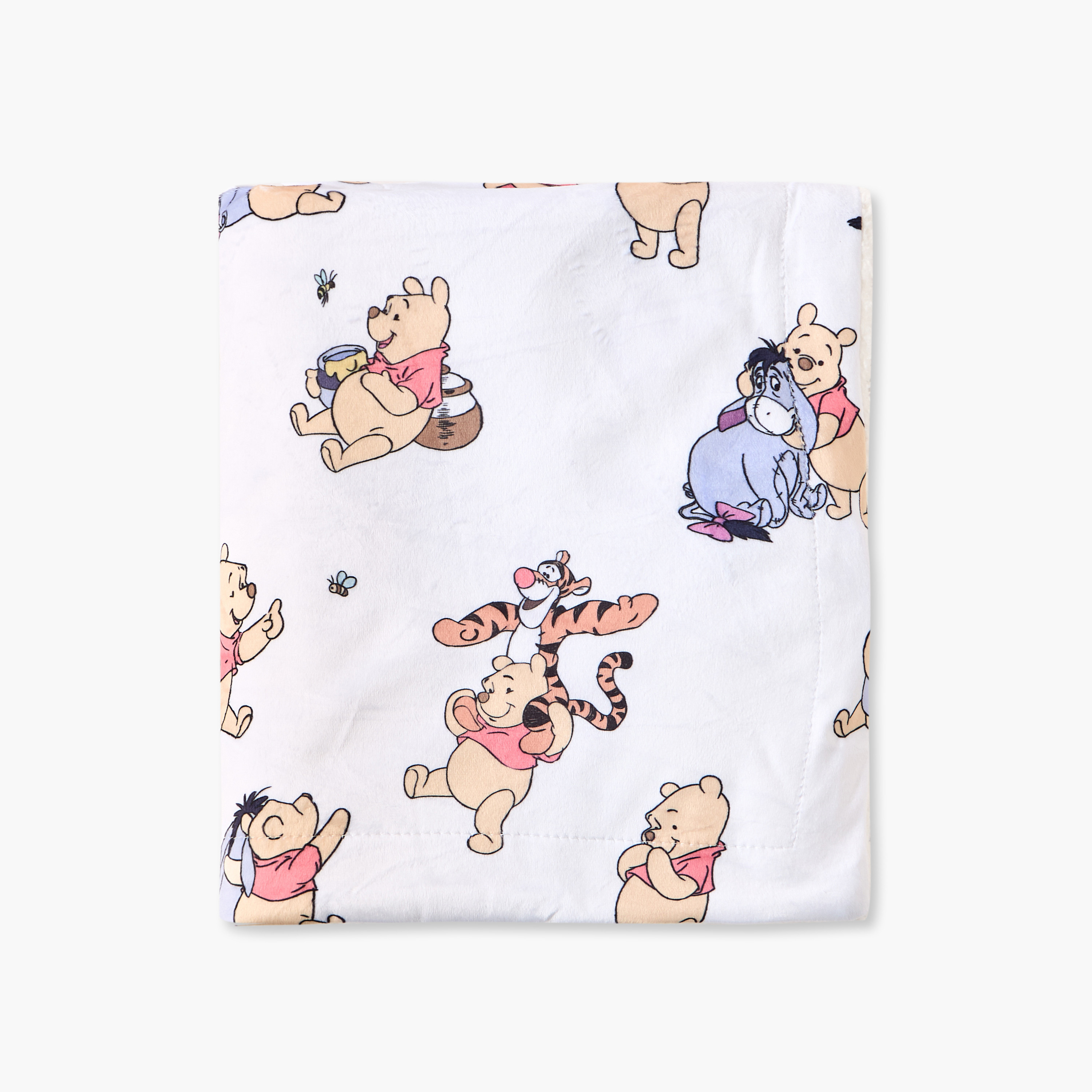 Disney Winnie The Pooh Print Blanket - 80x100 cm-baby-nursery-blanketsandswaddles-receivingblankets-image-3