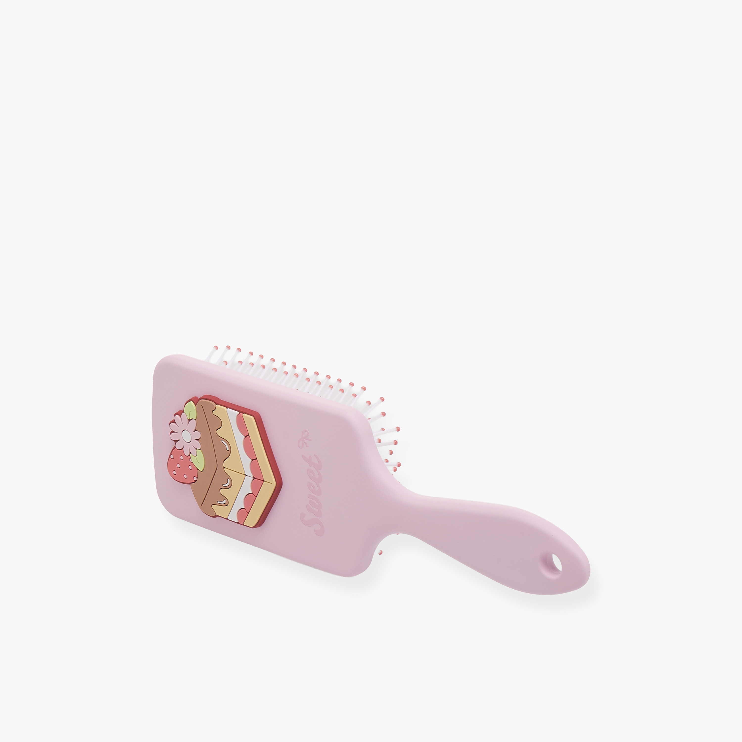 Findz Paddle Hairbrush with Cake Applique-women-hairaccessories-brushesandcombs-image-1