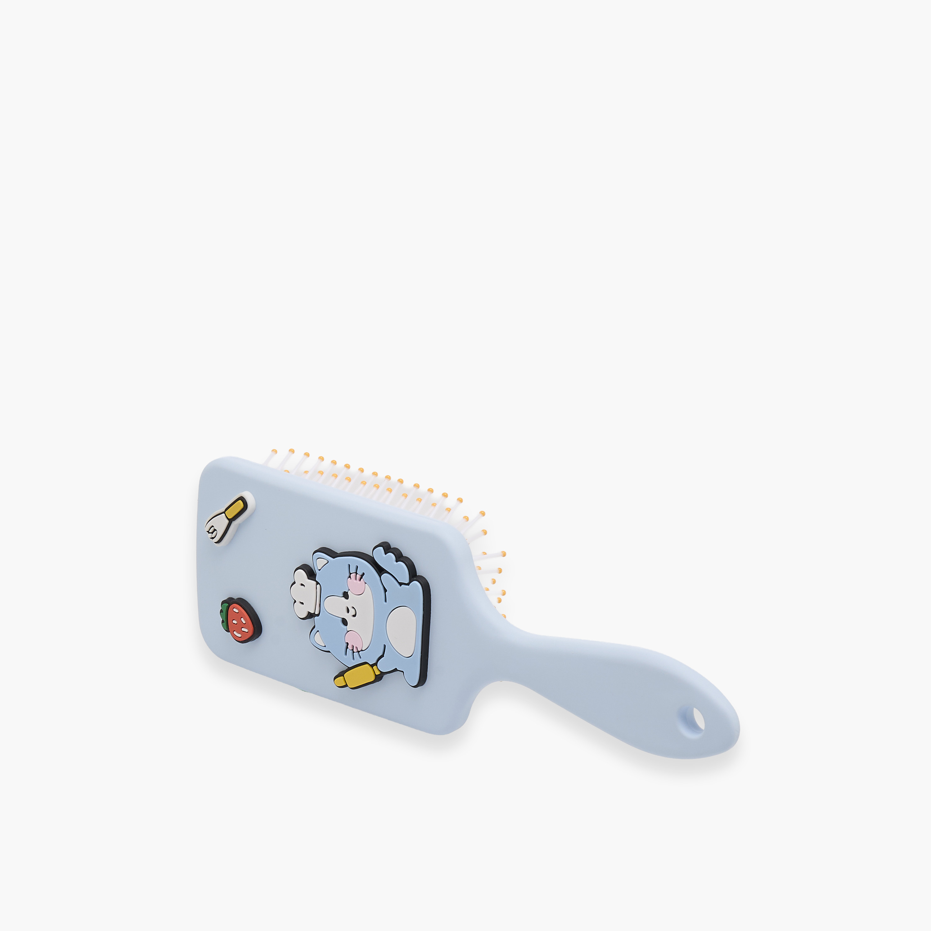 Findz Paddle Hairbrush with Cat Applique-women-hairaccessories-brushesandcombs-image-1