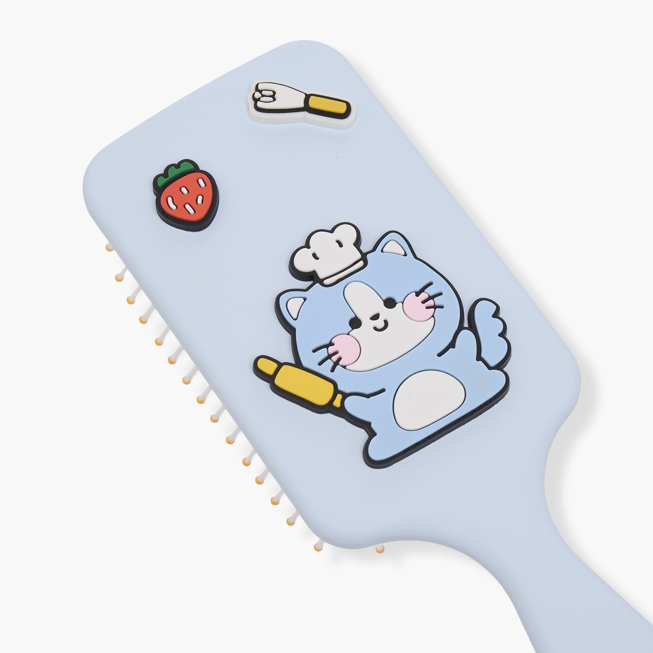 Findz Paddle Hairbrush with Cat Applique-women-hairaccessories-brushesandcombs-image-4
