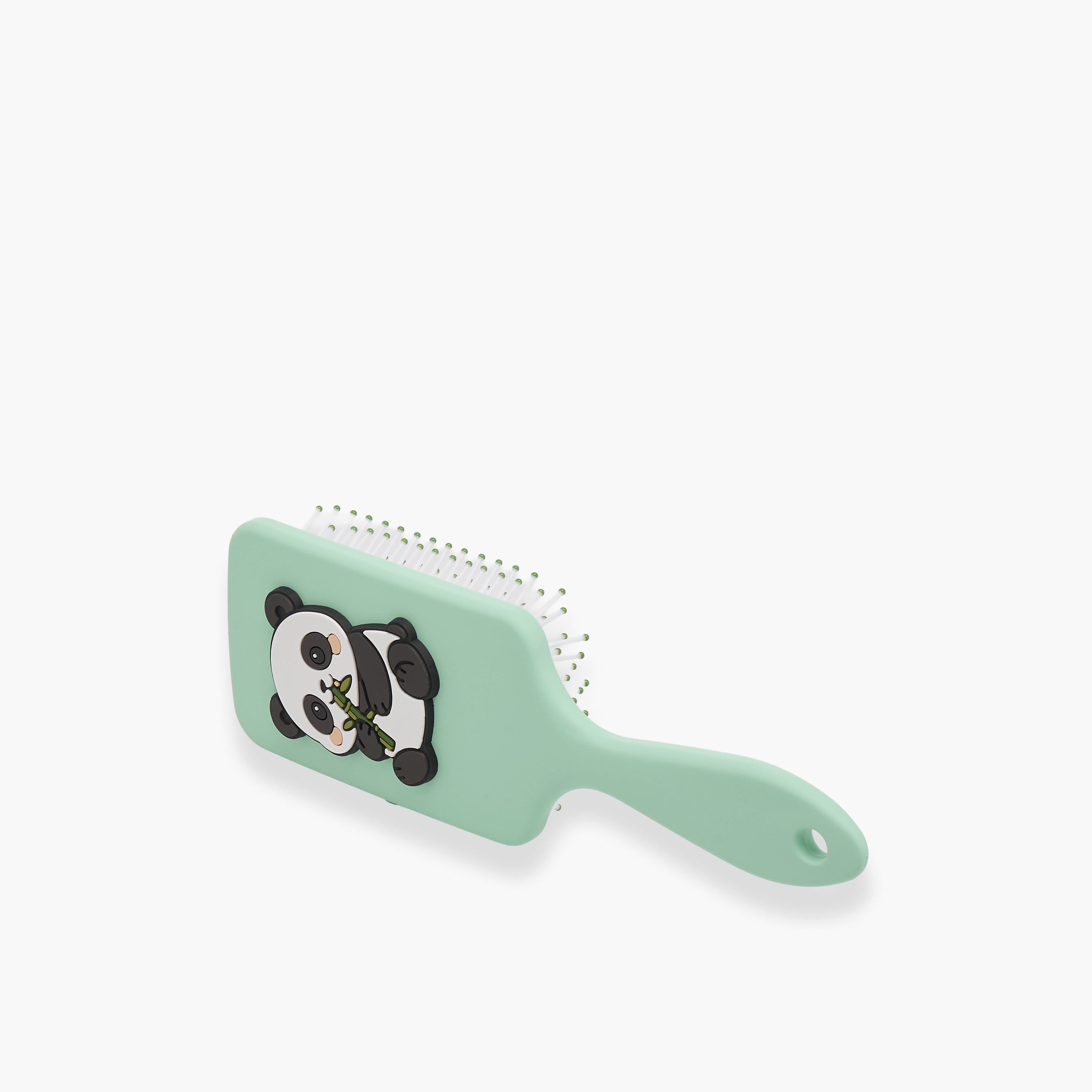 Findz Paddle Hairbrush with Panda Applique-women-hairaccessories-brushesandcombs-image-1