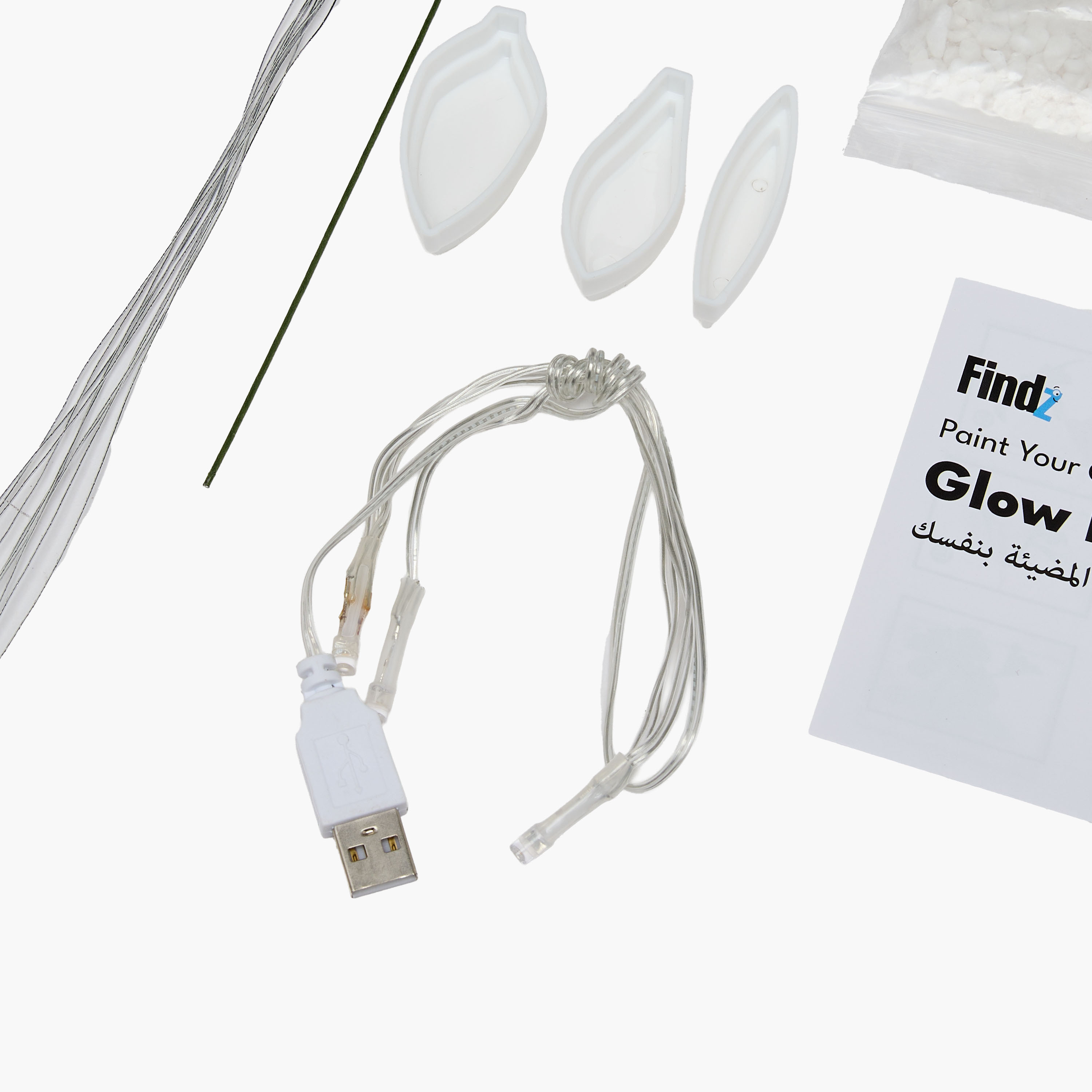 Findz DIY Paint Your Own Glow Flower-school-artsandcrafts-image-6