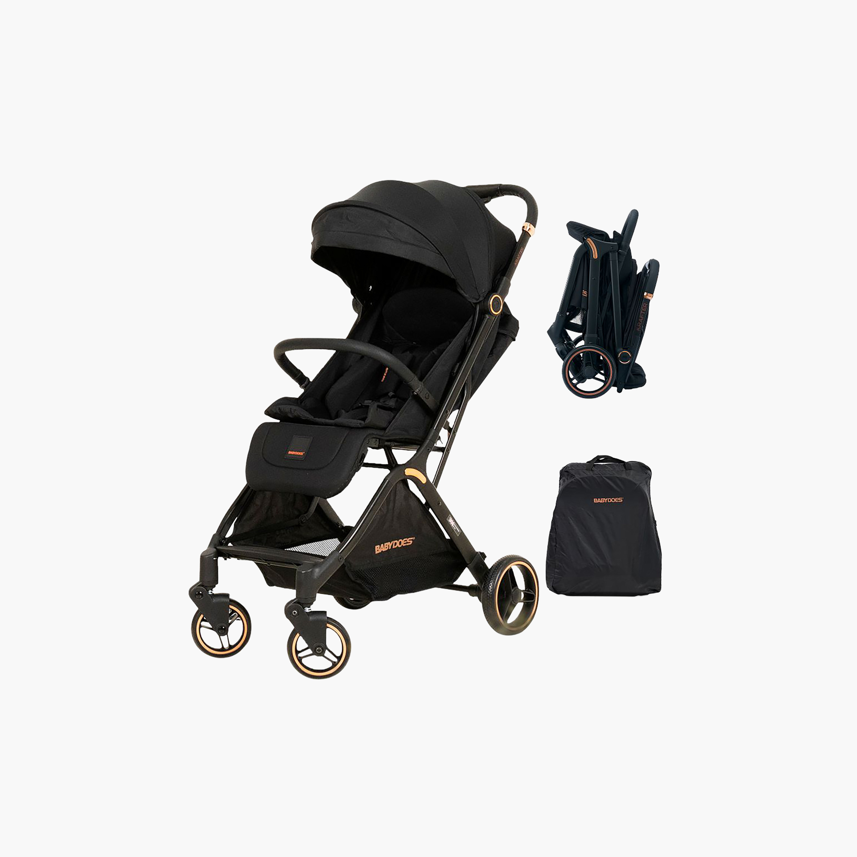 Babydoes Krafter Baby Stroller with Auto-Fold-baby-gear-strollersandprams-strollers-image-1