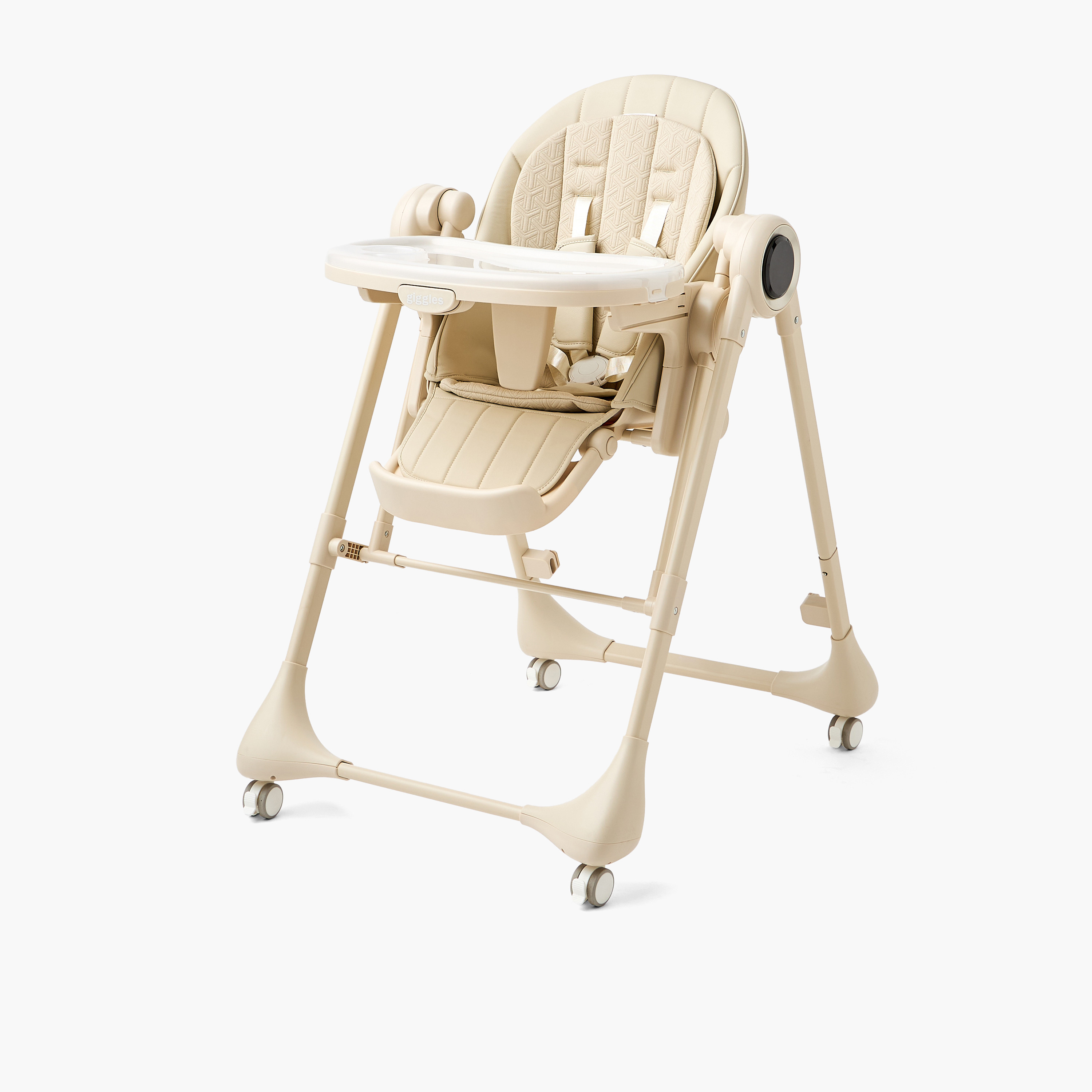 كرسي طعام هزاز مرتفع للرضع جينيفيا مع صينية من جيجلز-baby-feeding-highchairsandboosters-image-1
