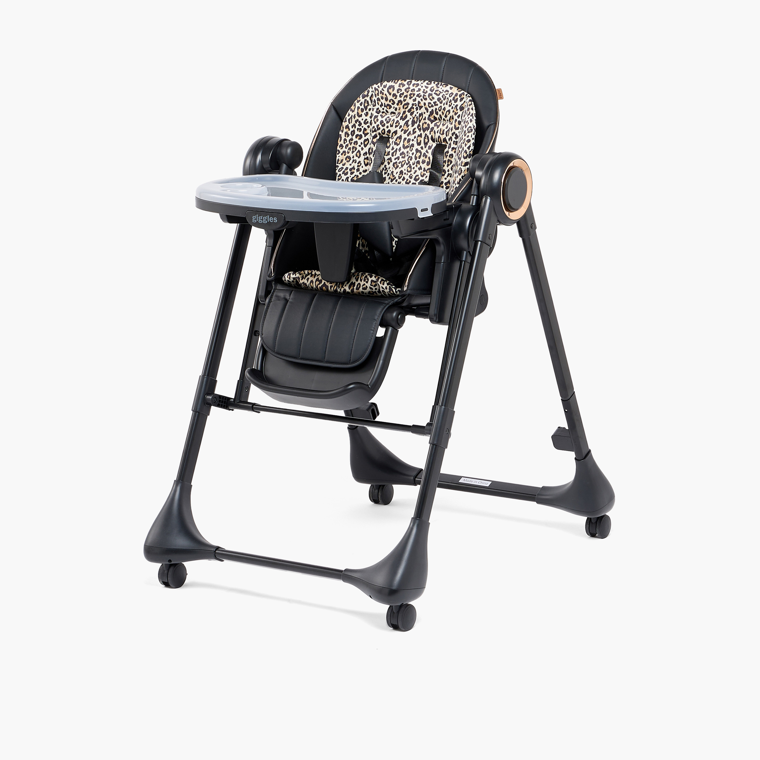 كرسي طعام هزاز مرتفع للرضع جينيفيا مع صينية من جيجلز-baby-feeding-highchairsandboosters-image-1
