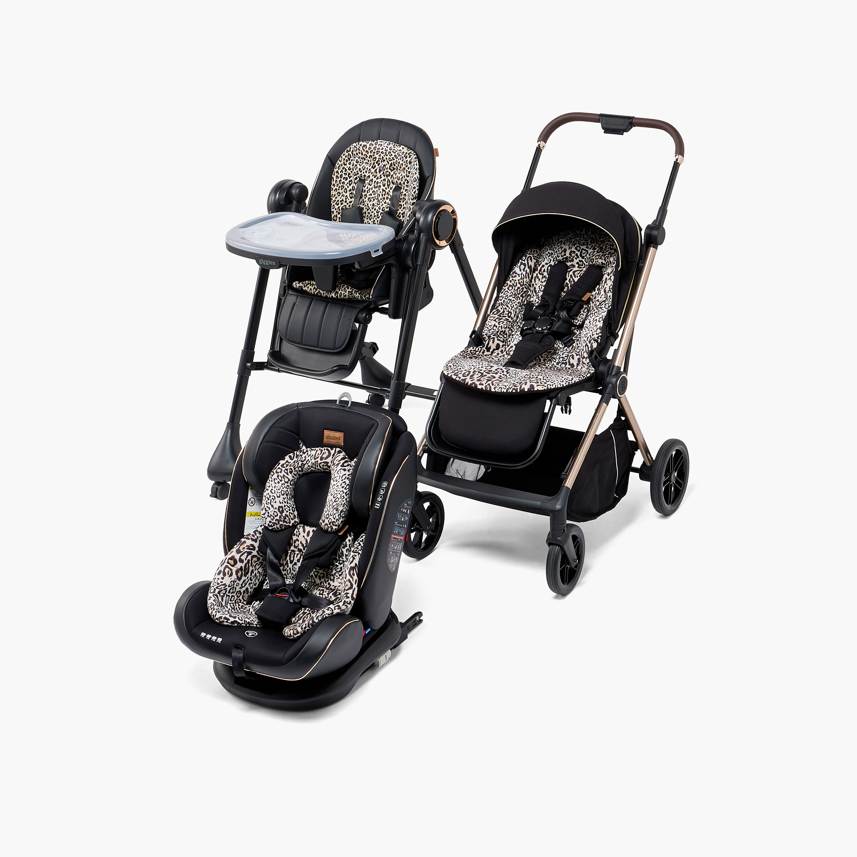 كرسي طعام هزاز مرتفع للرضع جينيفيا مع صينية من جيجلز-baby-feeding-highchairsandboosters-image-28