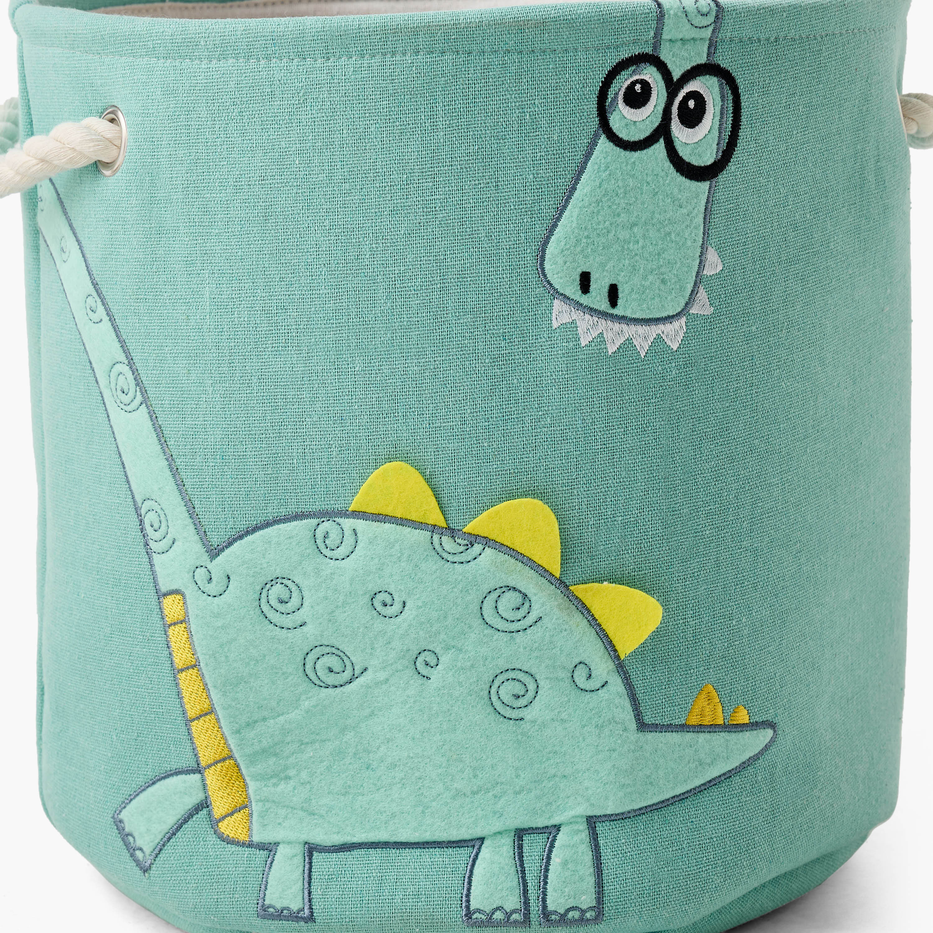 Juniors Dino Embroidered Hamper-baby-nursery-furniture-wardrobesandstorage-image-3