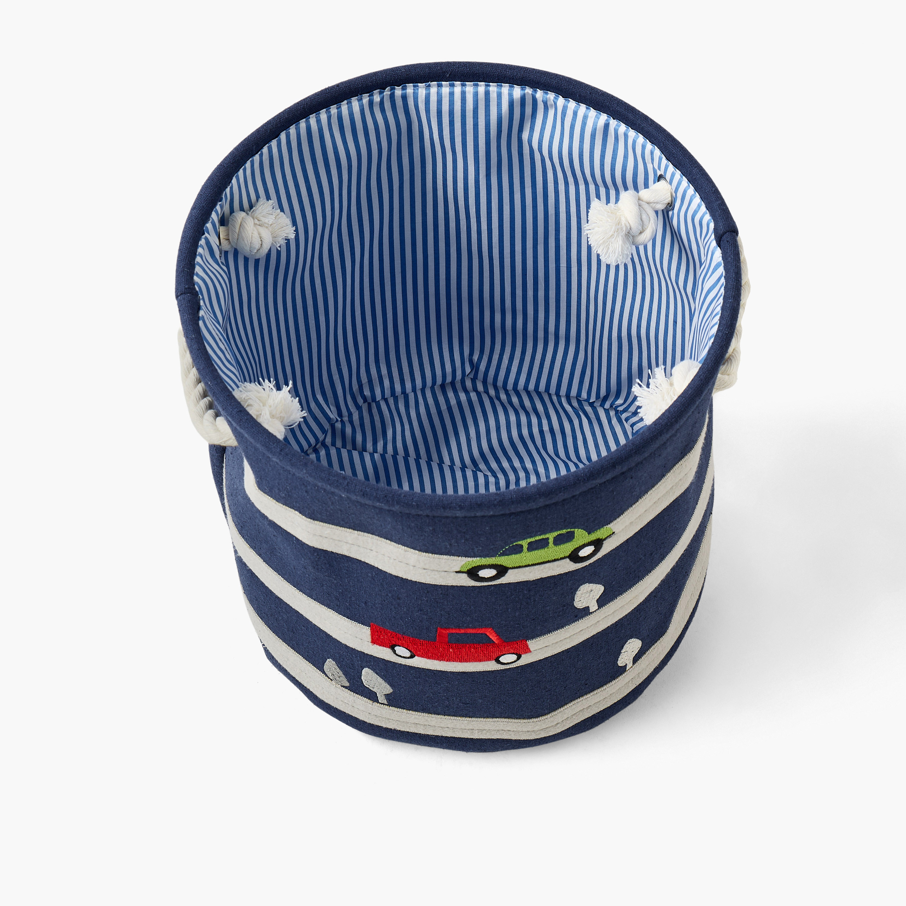 Juniors Dino Embroidered Hamper-baby-nursery-furniture-wardrobesandstorage-image-2