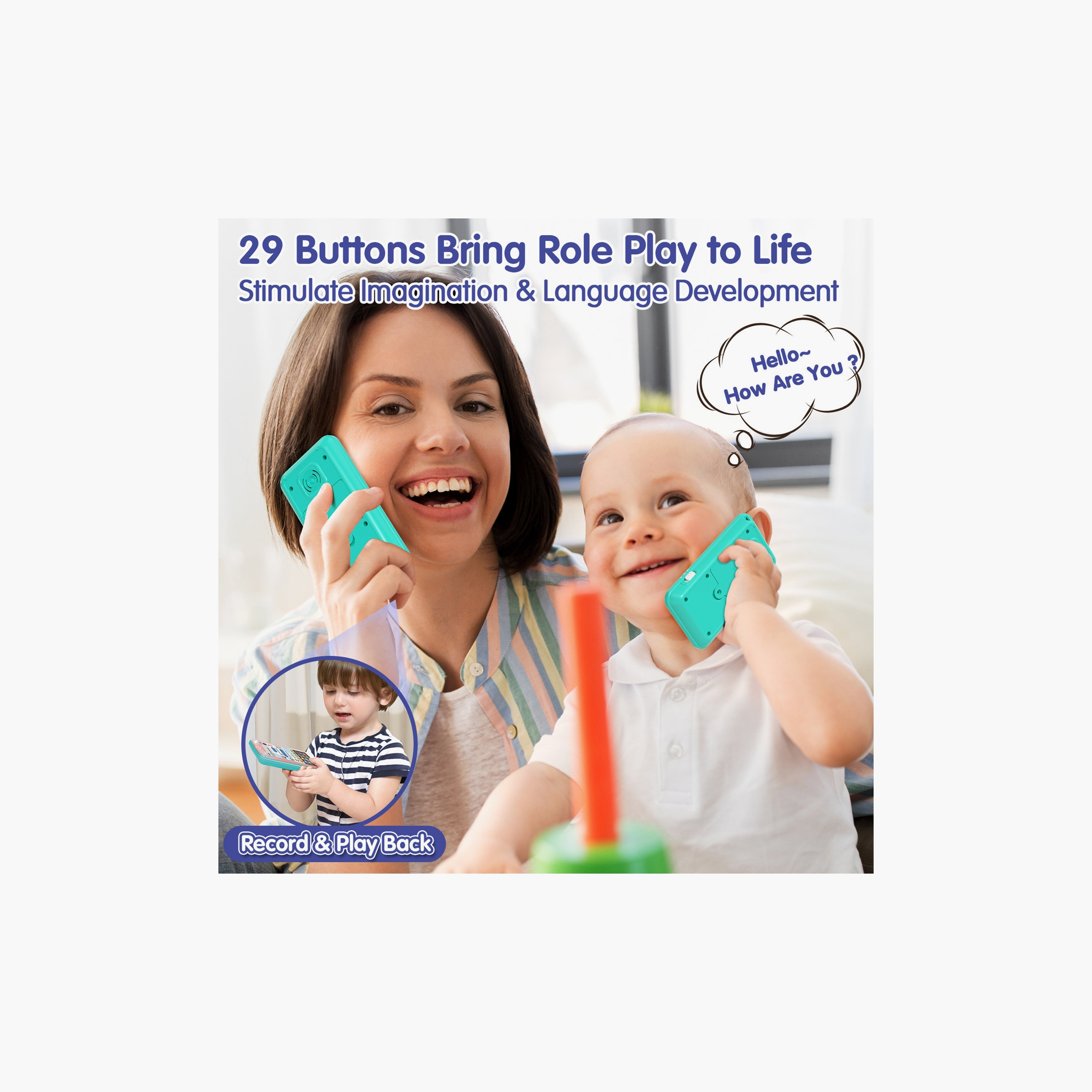 Hape Multifunction Early Education Phone-toys-babyandtoddlertoys-learningtoys-image-4