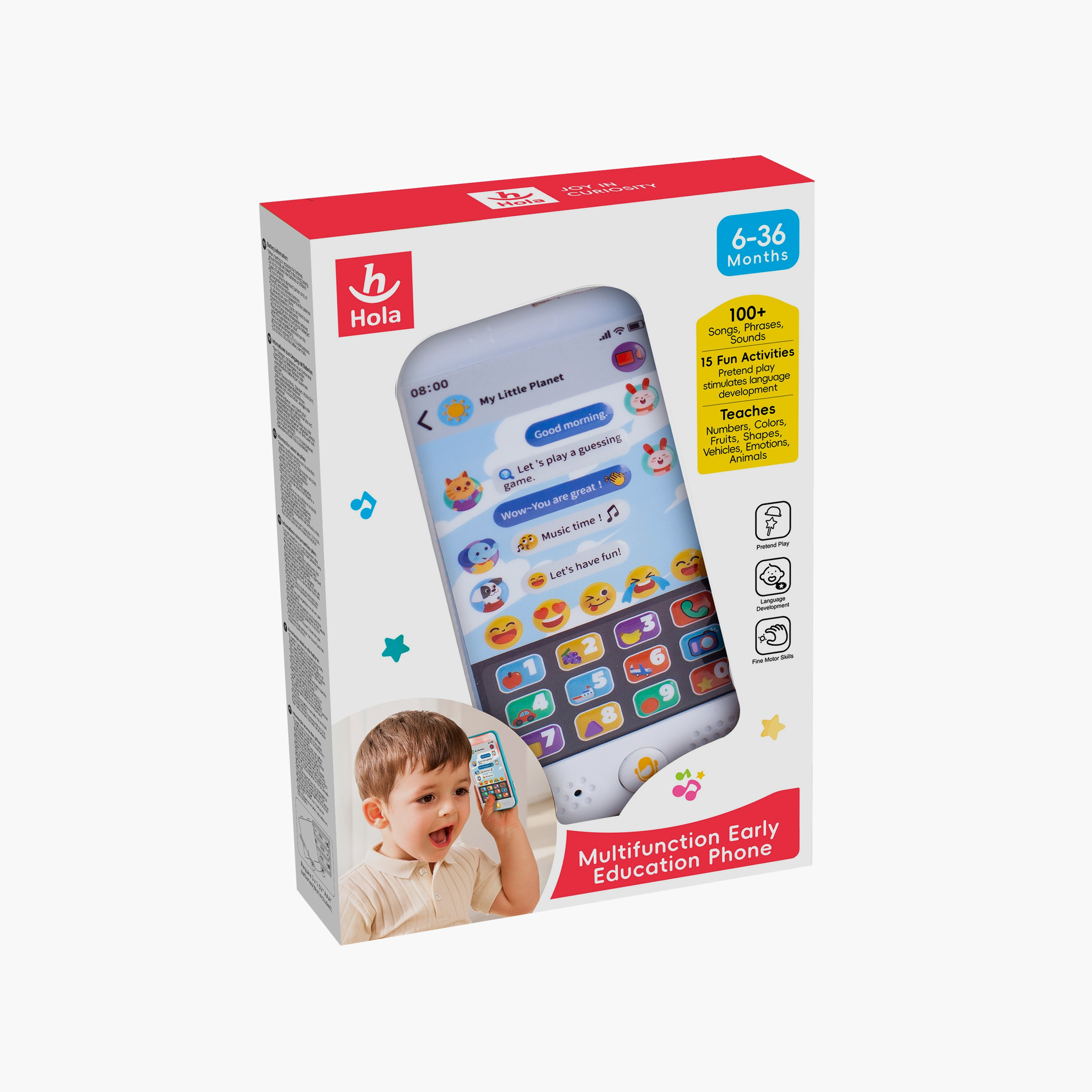 Hape Multifunction Early Education Phone-toys-babyandtoddlertoys-learningtoys-image-9