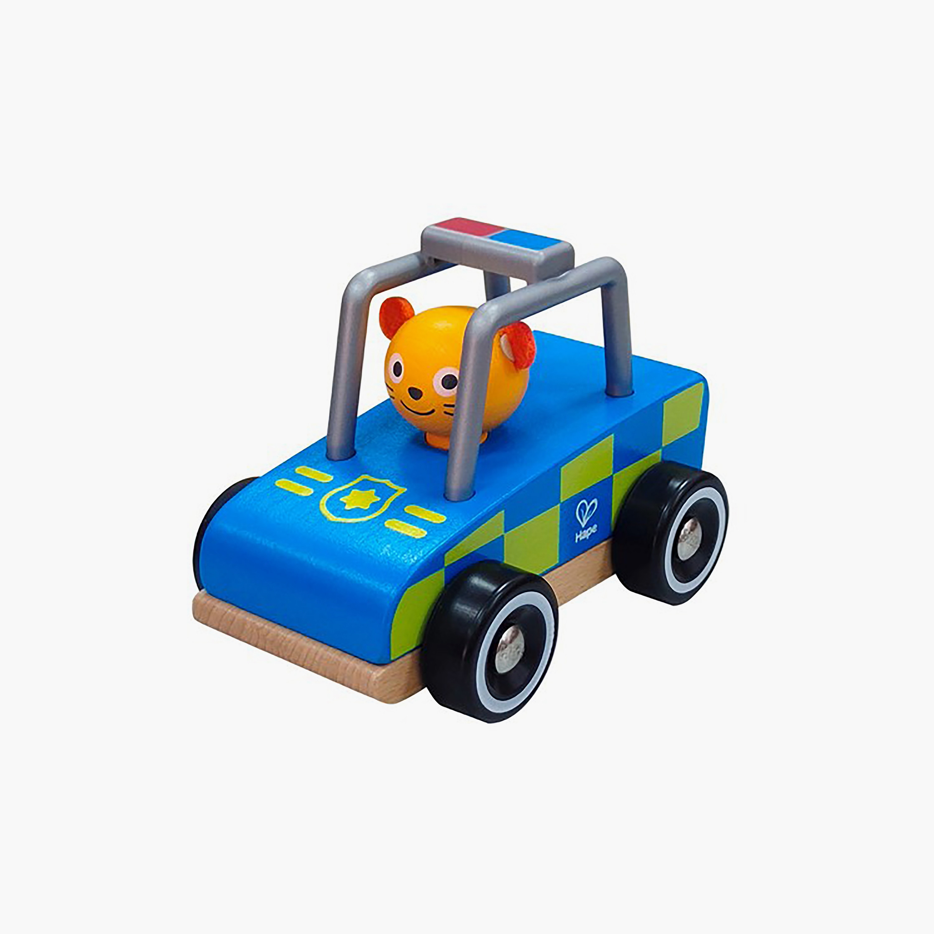 Hape Wild Rider Vehicle Police Toy Car-toys-playvehicles-vehicleplaysets-image-1