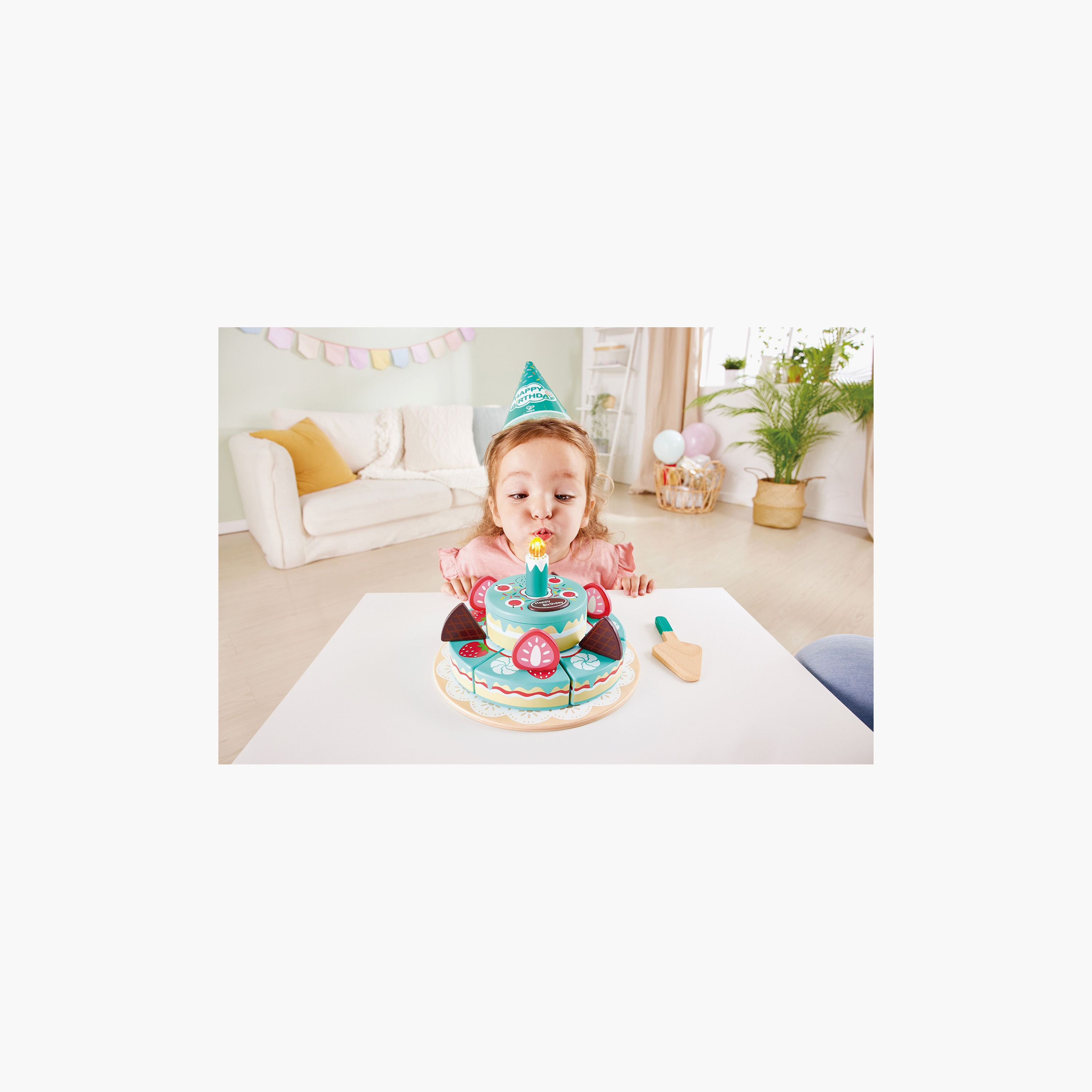Hape Interactive Happy Birthday Cake Playset-toys-roleplay-playfoods-image-2