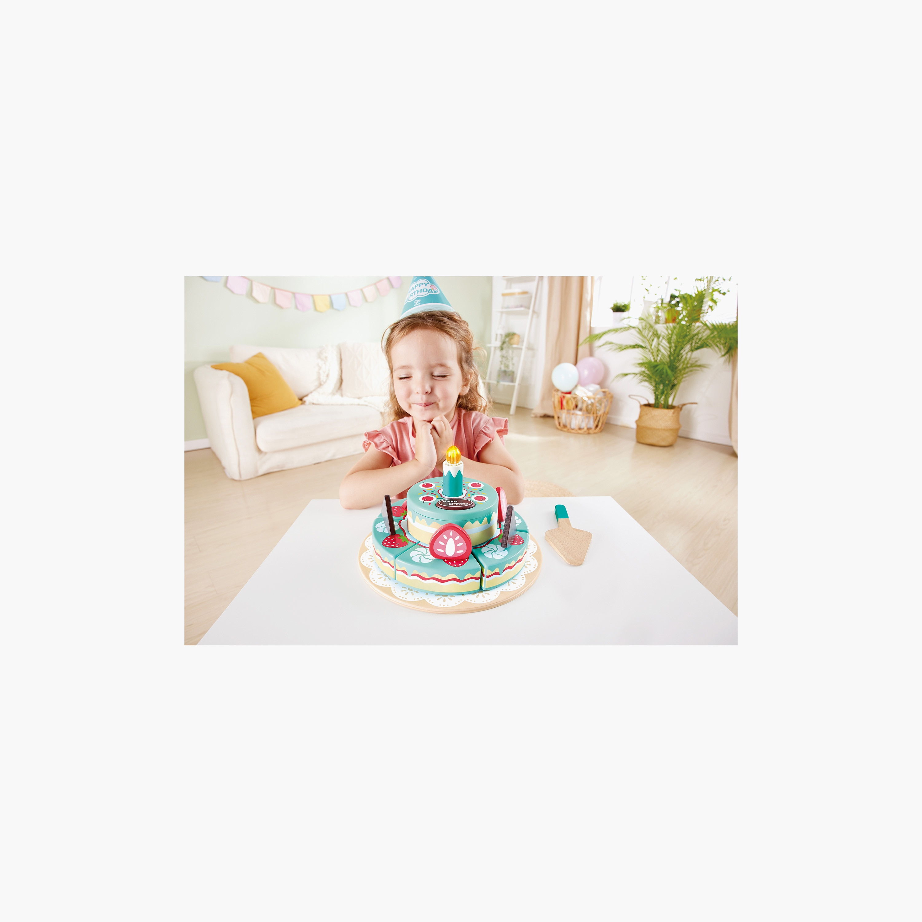 Hape Interactive Happy Birthday Cake Playset-toys-roleplay-playfoods-image-3